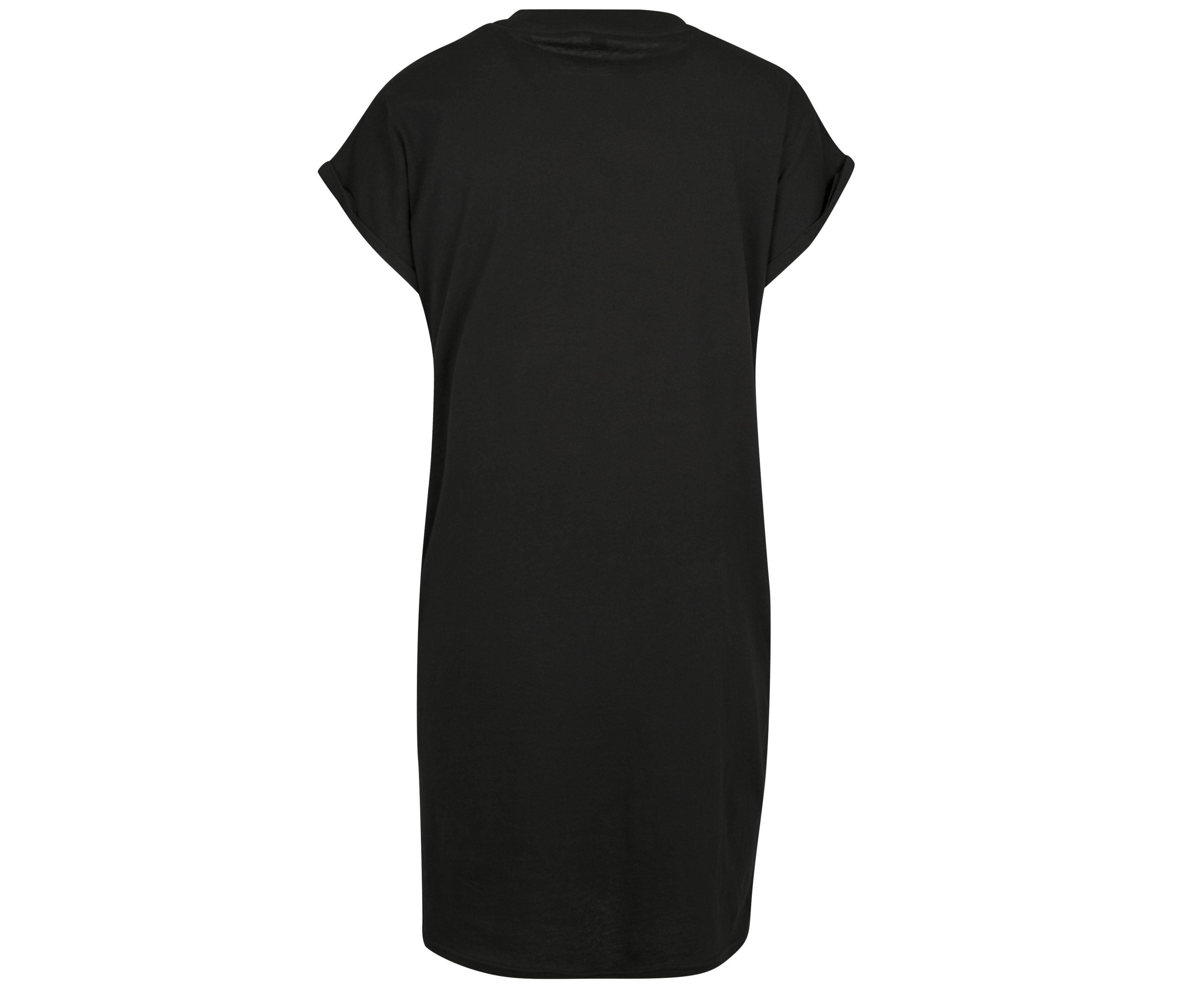 Robe Manches Retroussées - Black