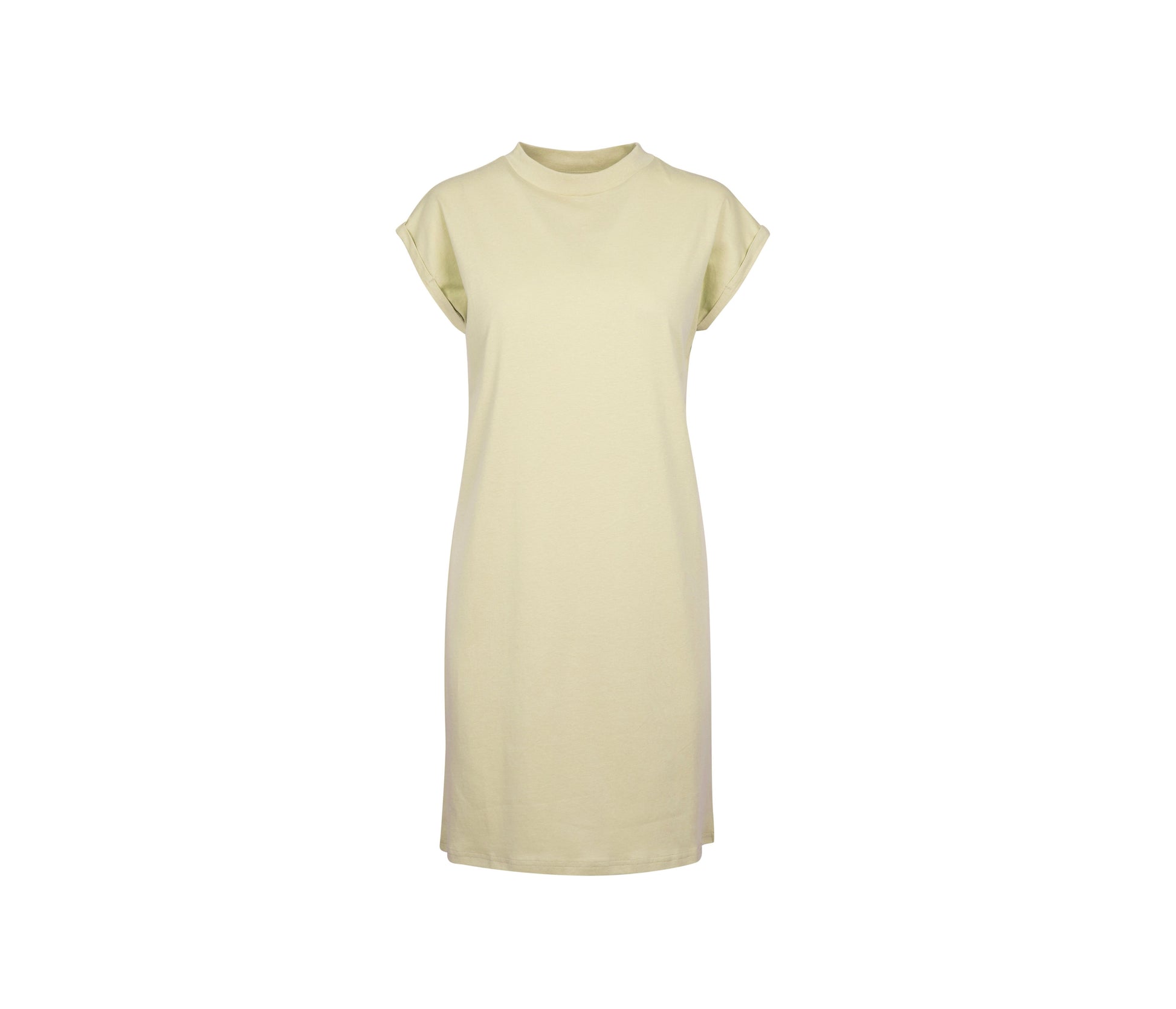 Robe Manches Retroussées - Soft Yellow