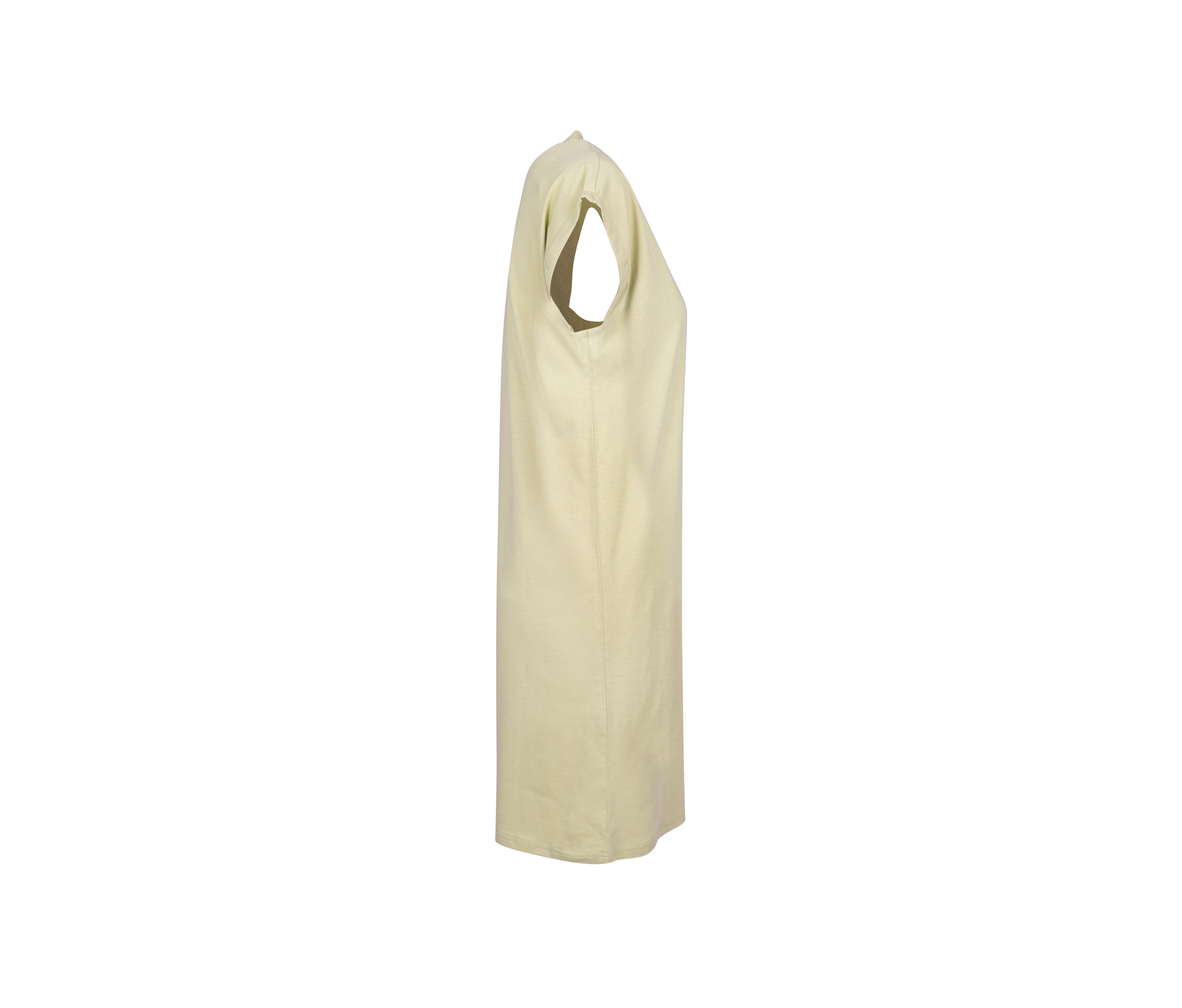 Robe Manches Retroussées - Soft Yellow