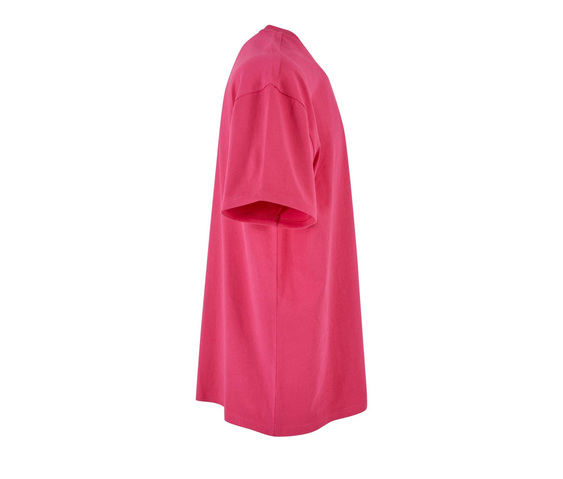 Tee-Shirt Oversize Lourd - Hibiskus Pink