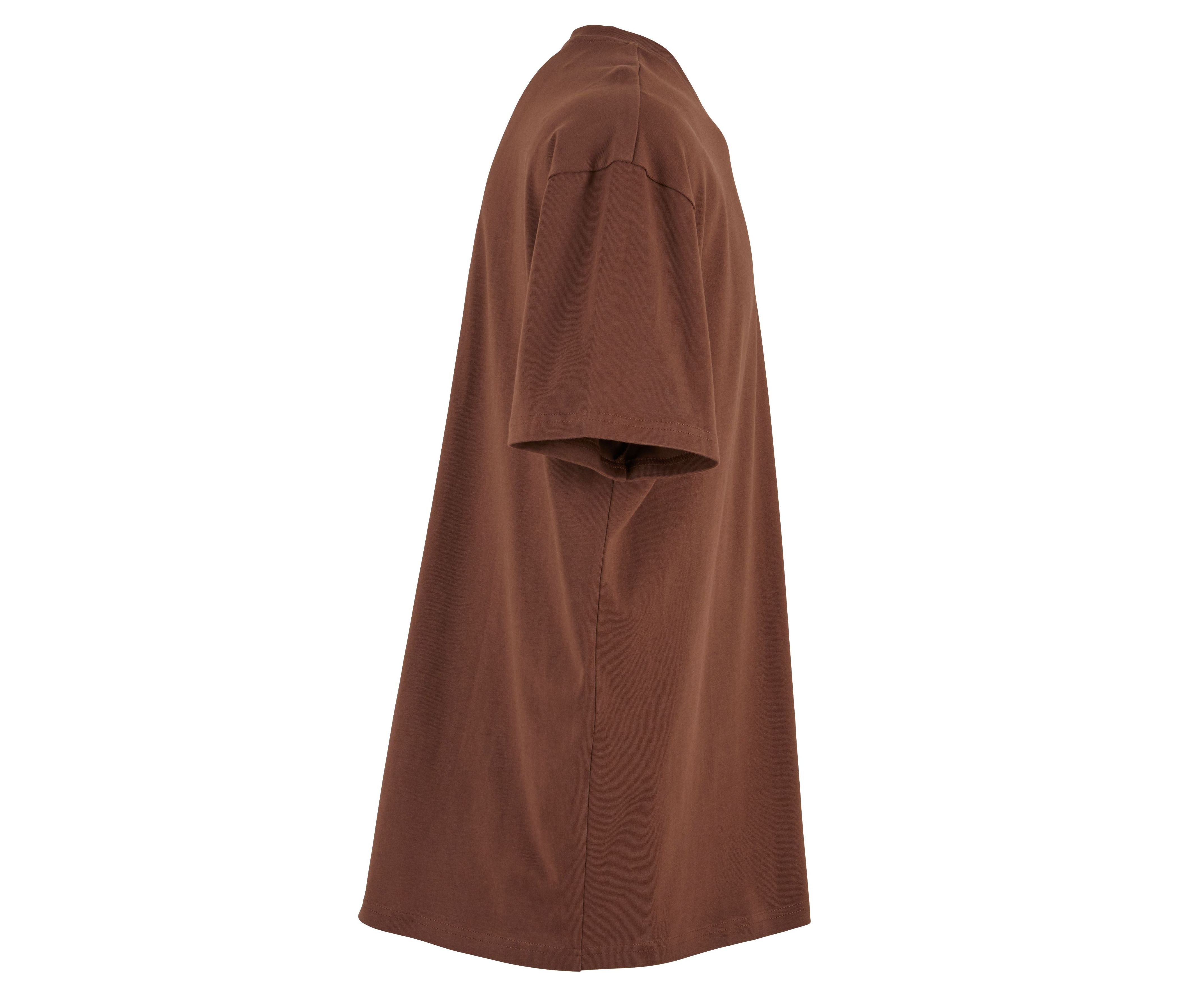 Tee-Shirt Oversize Lourd - Chocolate Brown