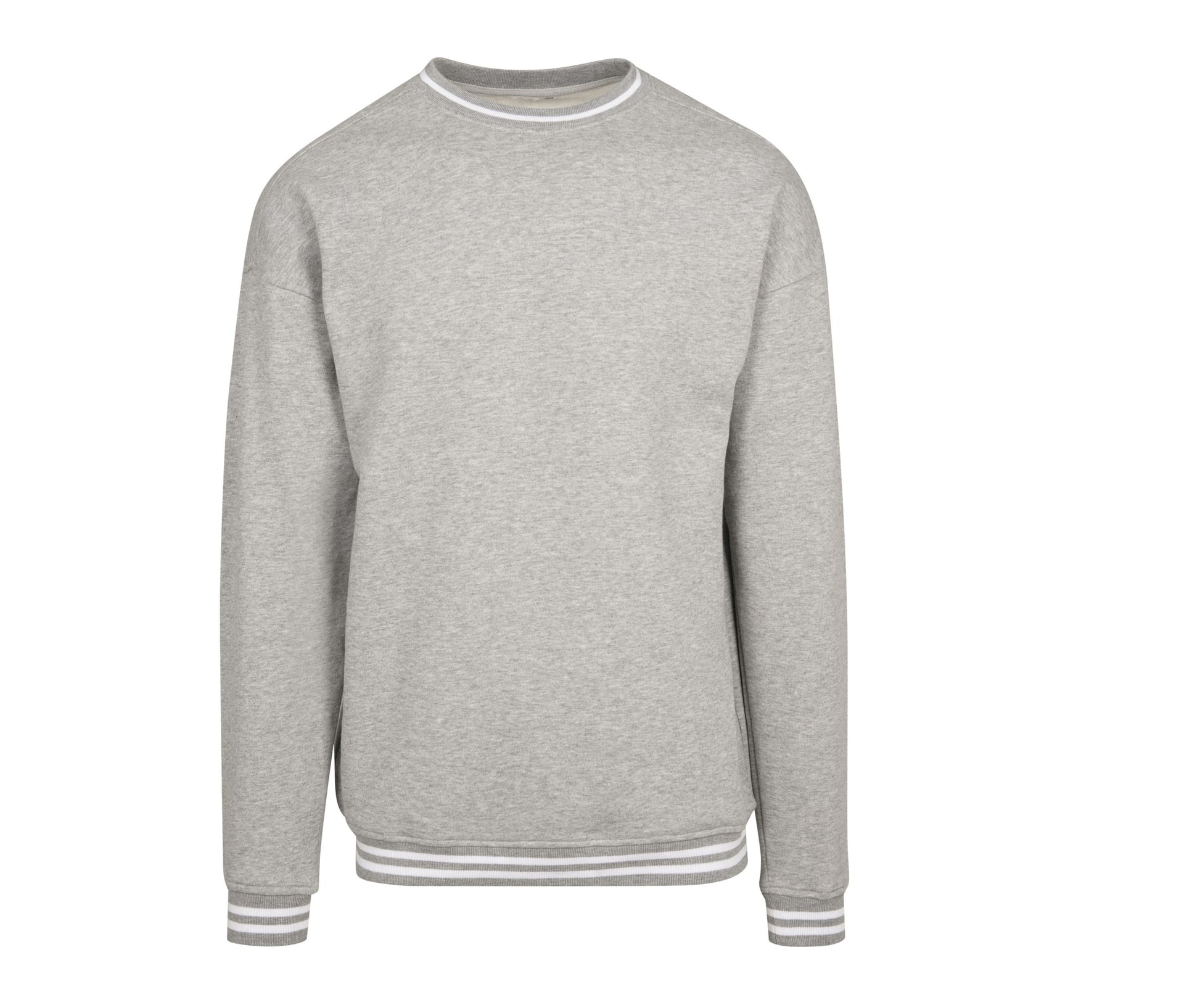 Sweat Bandes Contrastées - Heather Grey/white