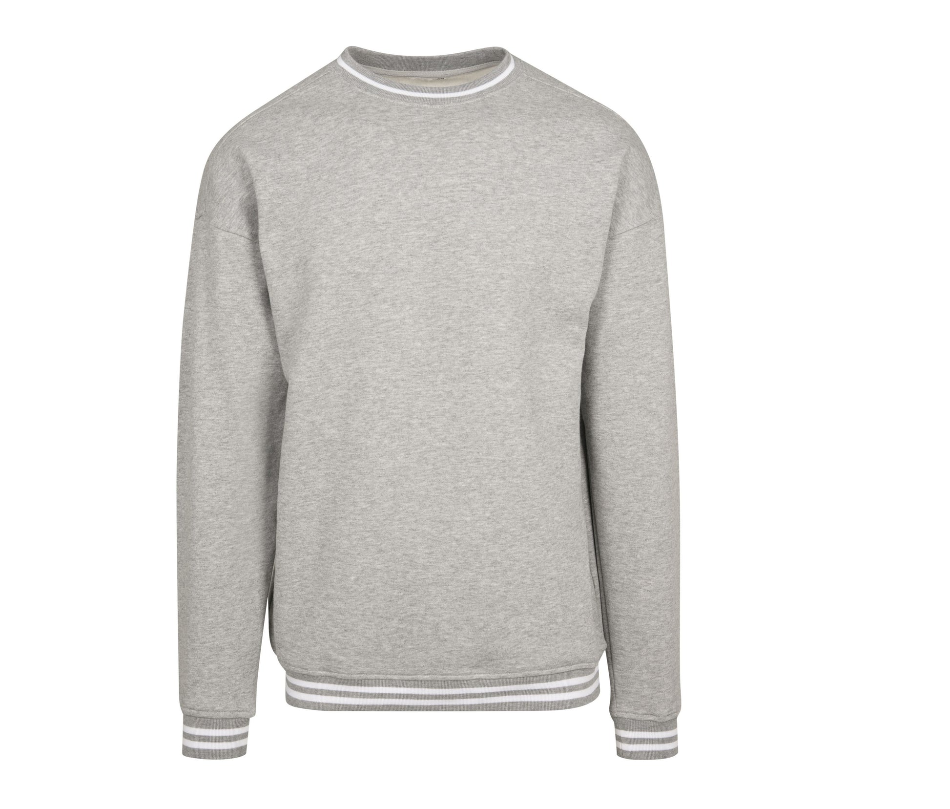 Sweat Bandes Contrastées - Heather Grey/white