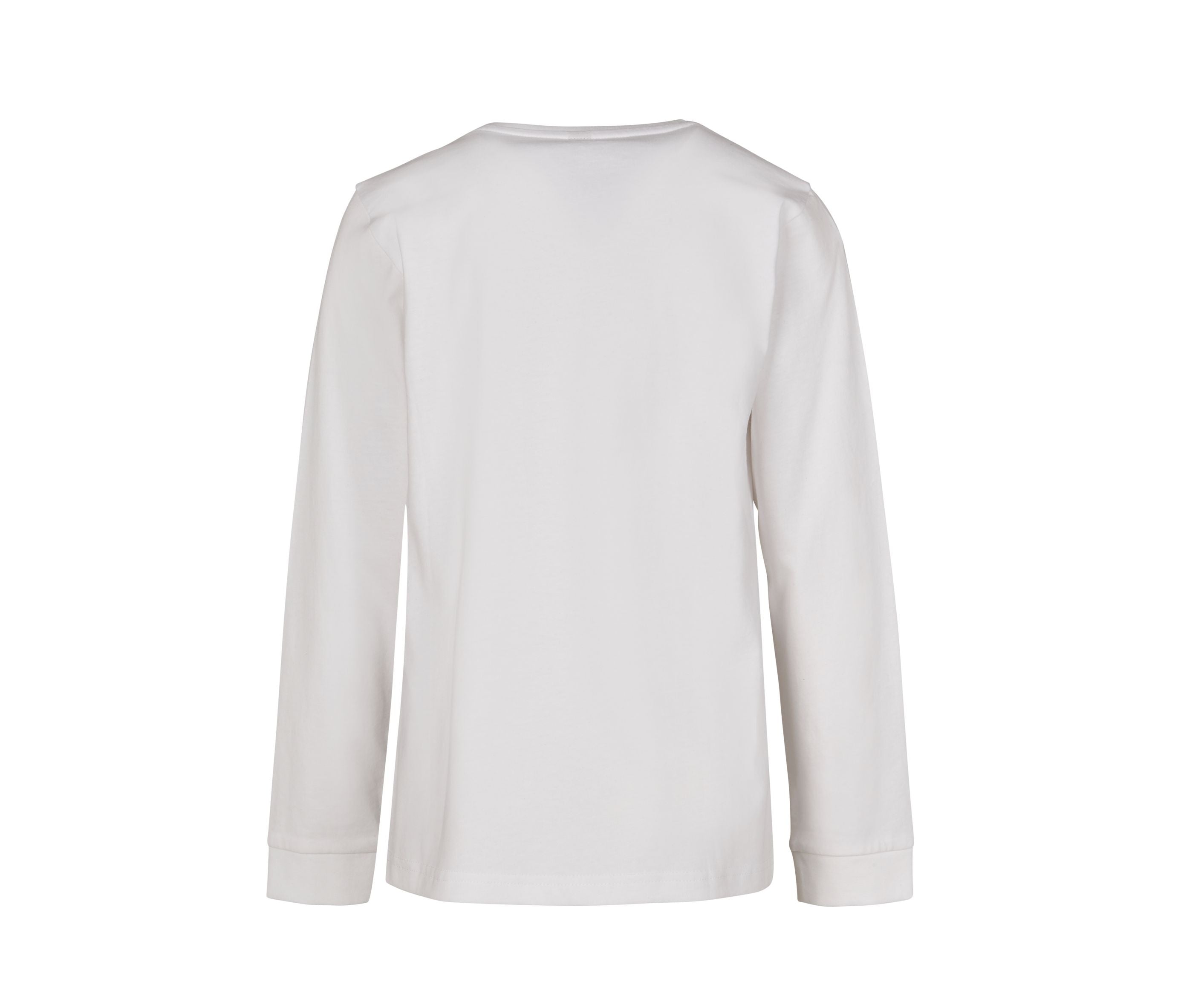 Tee-Shirt Manches Longues Enfant - White