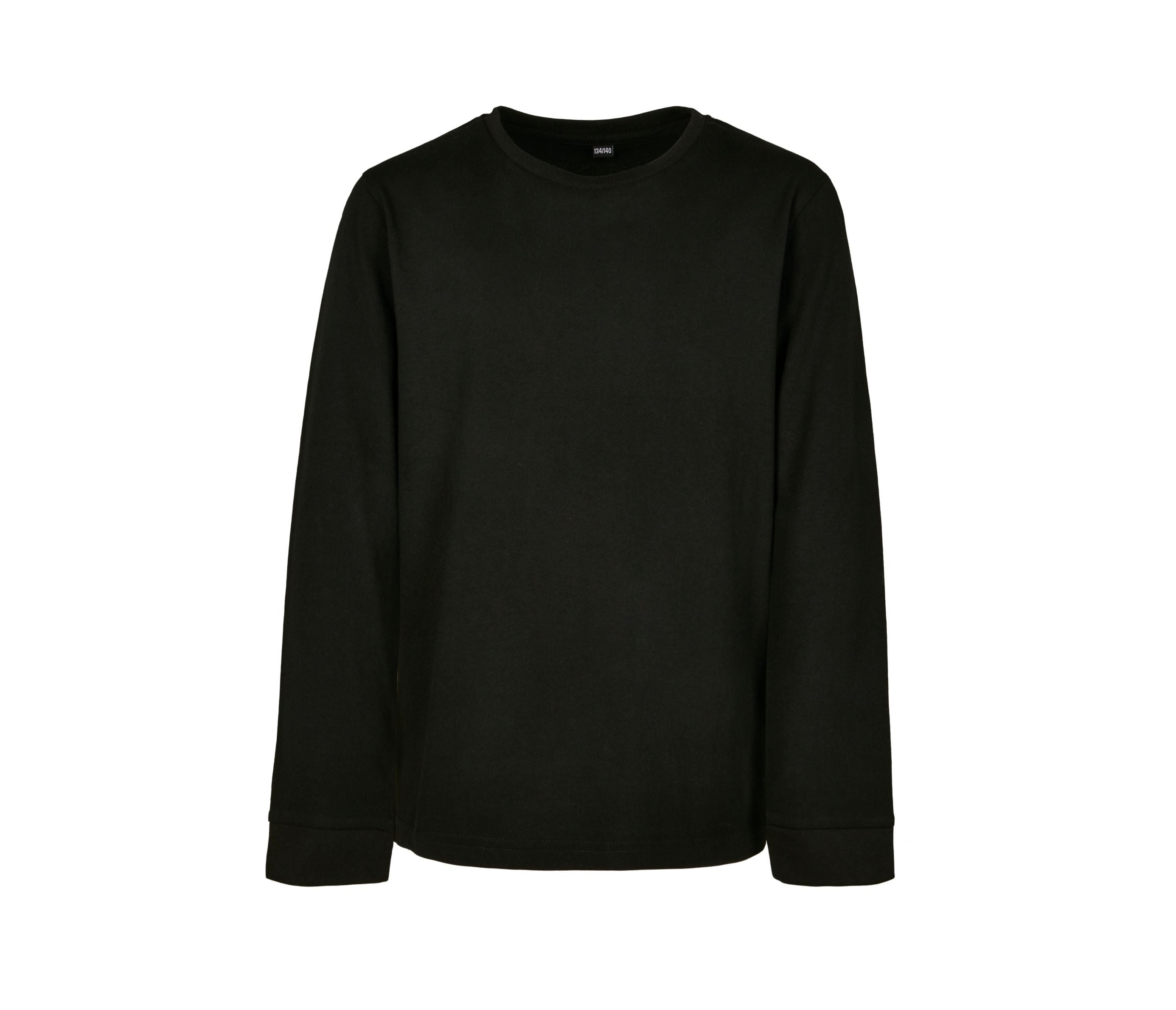 Tee-Shirt Manches Longues Enfant - Black