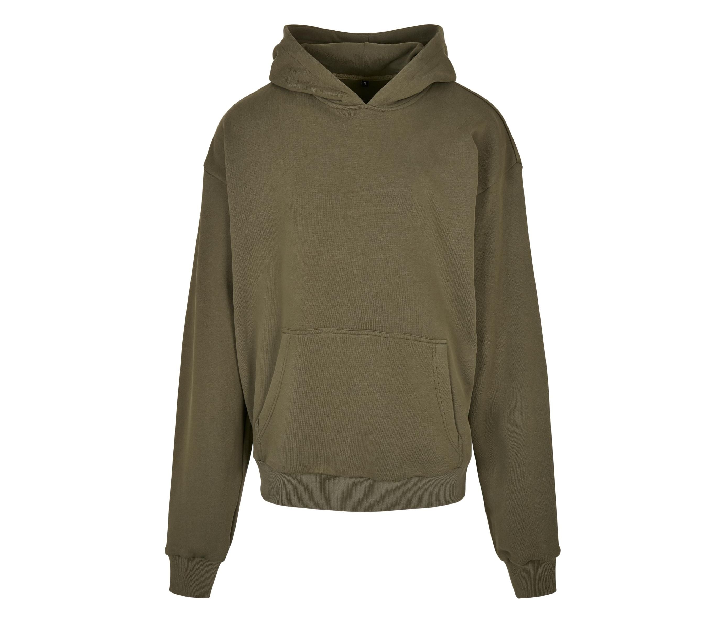 Sweat à Capuche Lourd - Olive