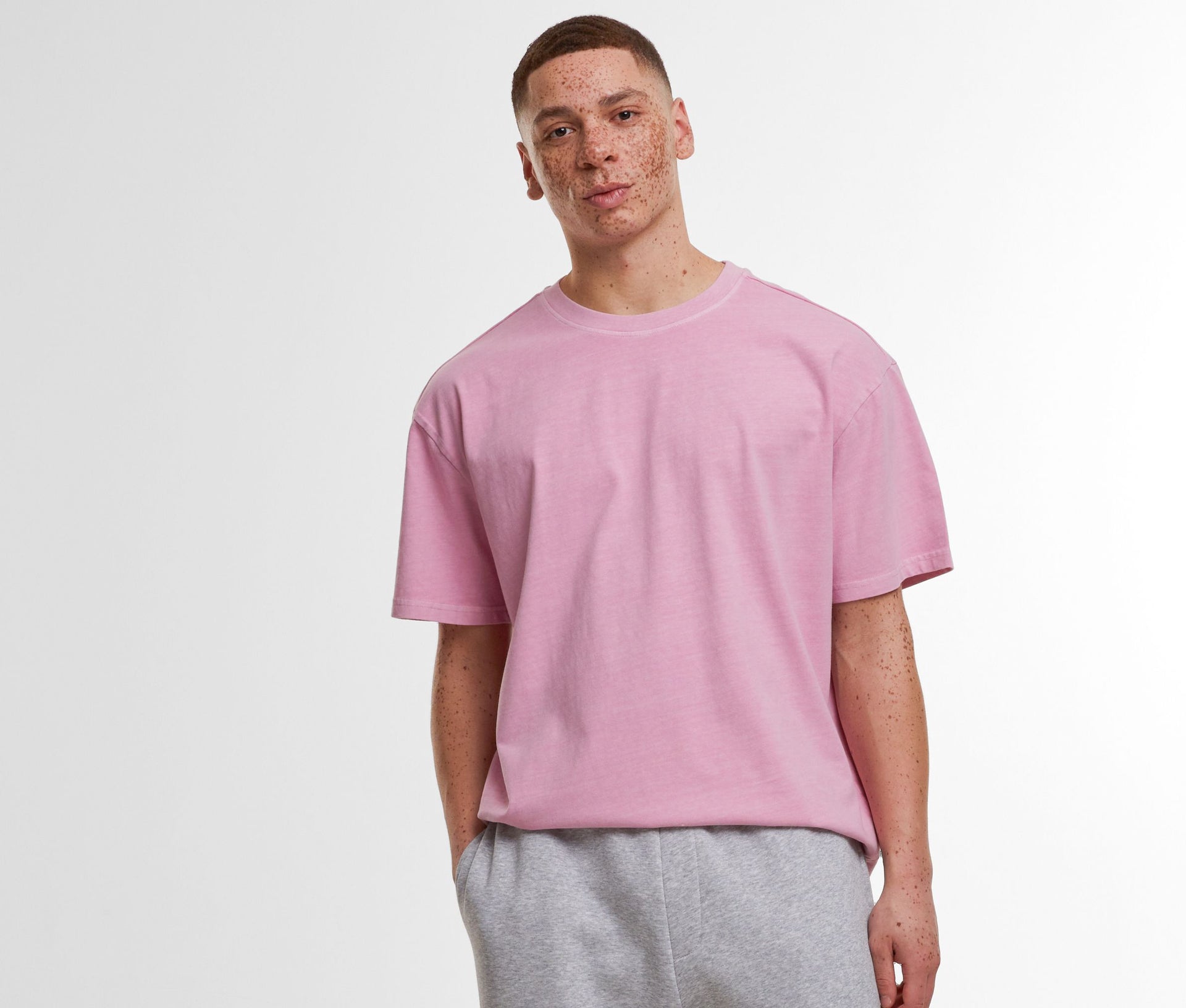 Tee-shirt homme décoloré