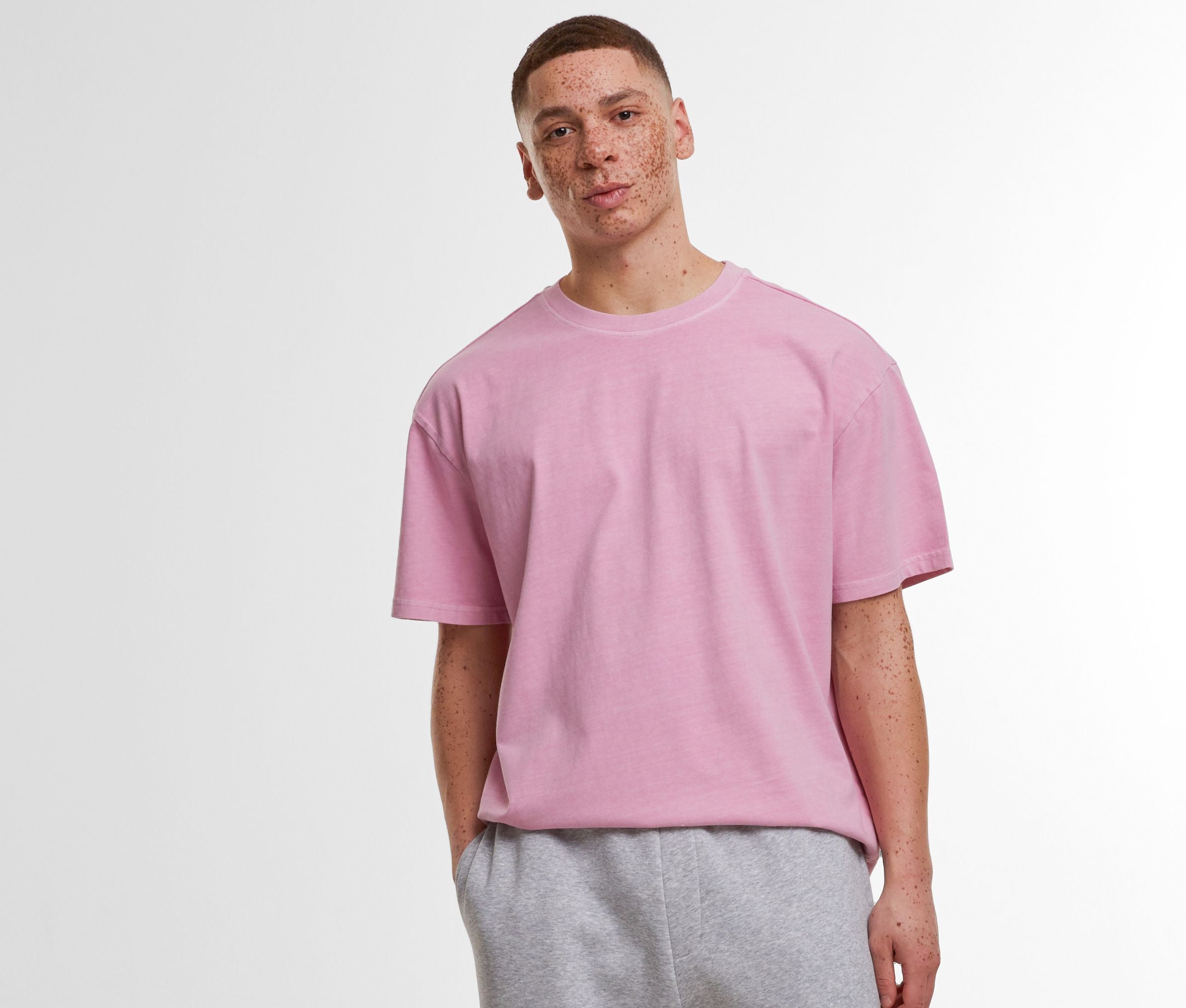 Tee-shirt homme décoloré