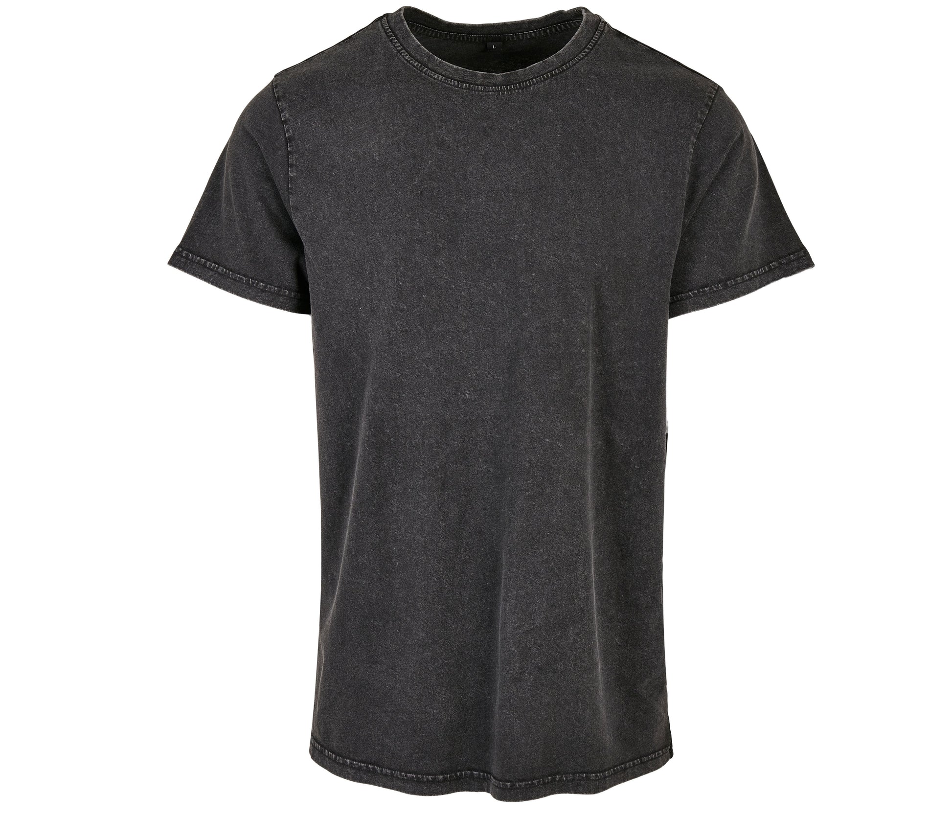 Tee-Shirt Homme Décoloré - Black