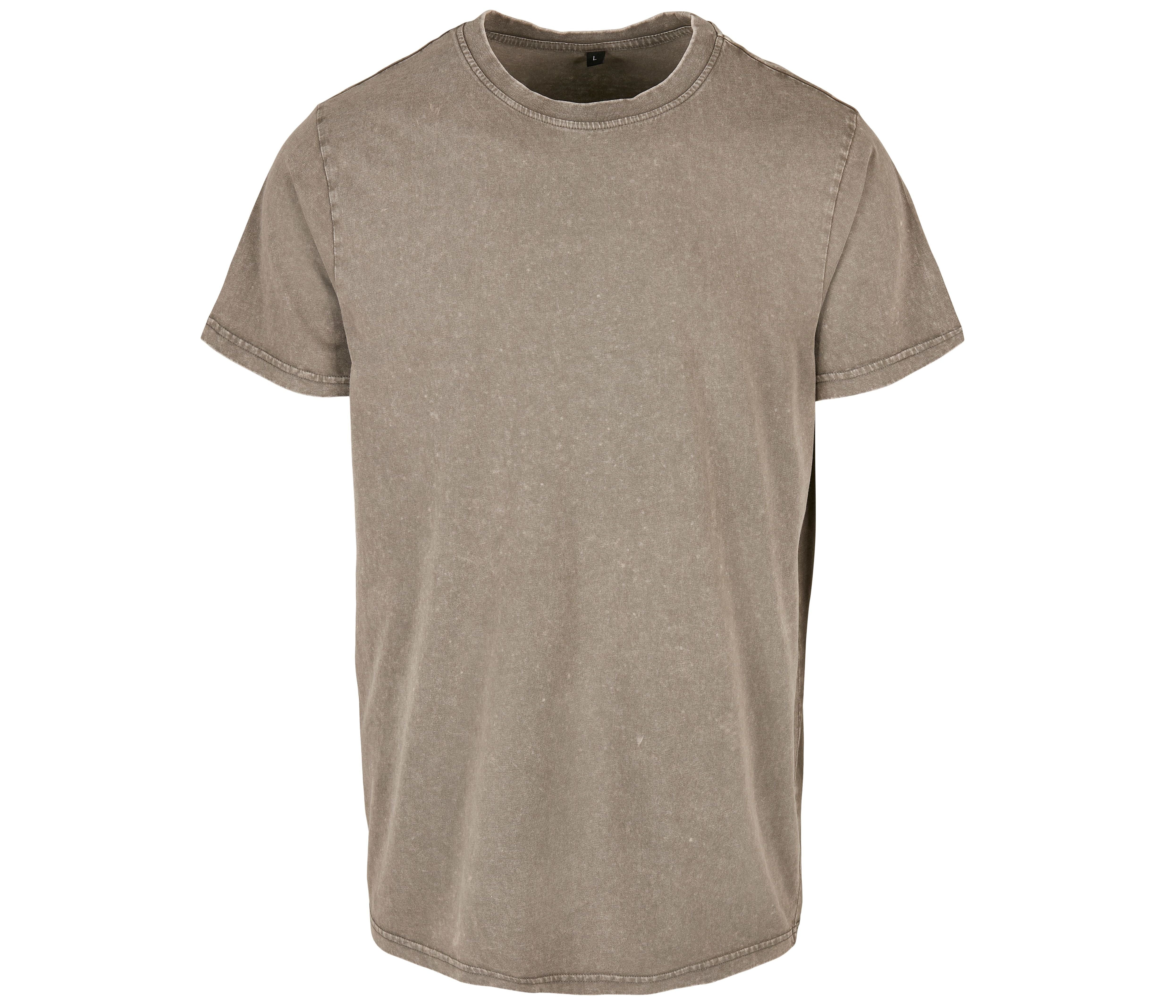 Tee-Shirt Homme Décoloré - Dark Khaki