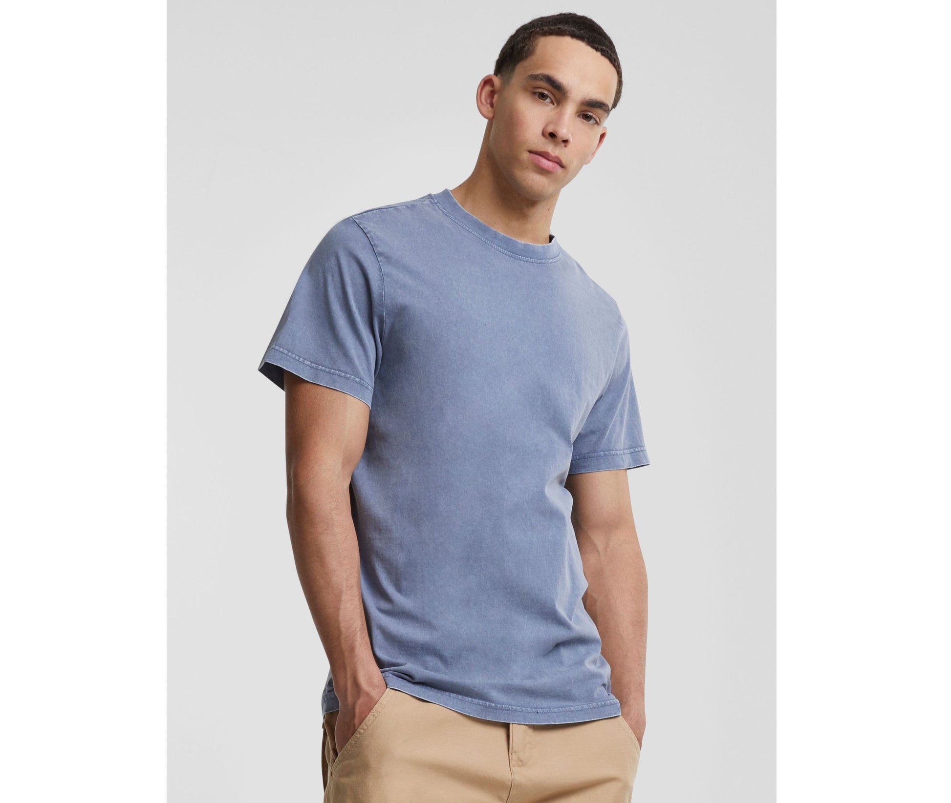 Tee-shirt homme décoloré