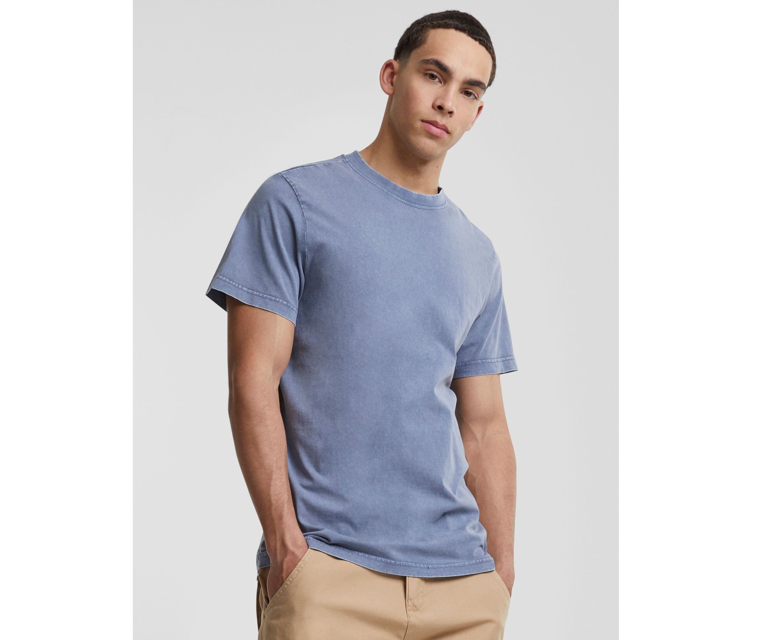 Tee-shirt homme décoloré