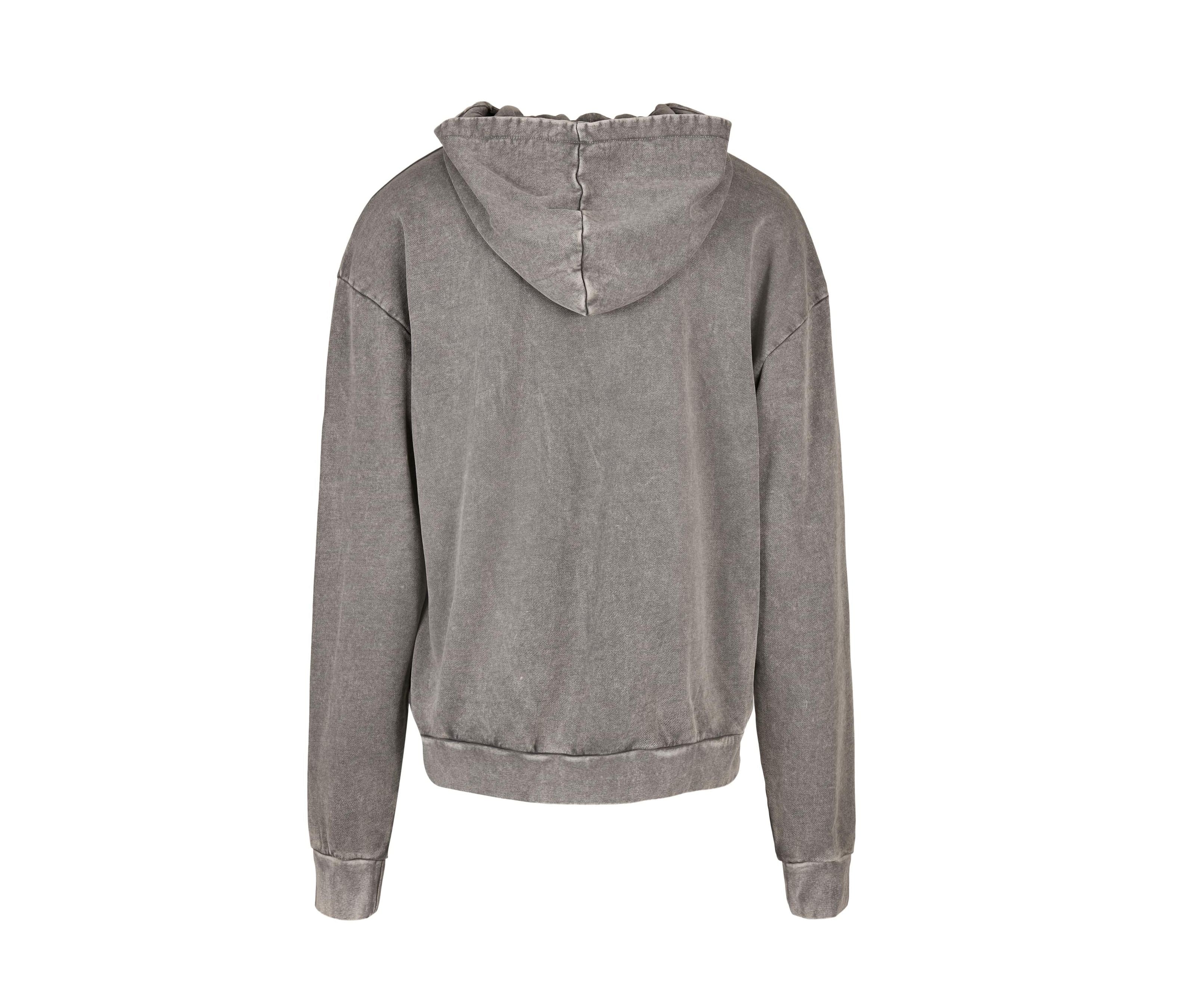 Sweat Capuche Décoloré - Asphalt