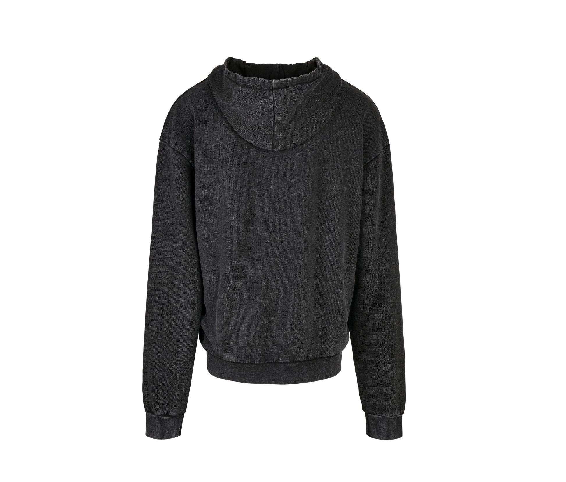 Sweat Capuche Décoloré - Black