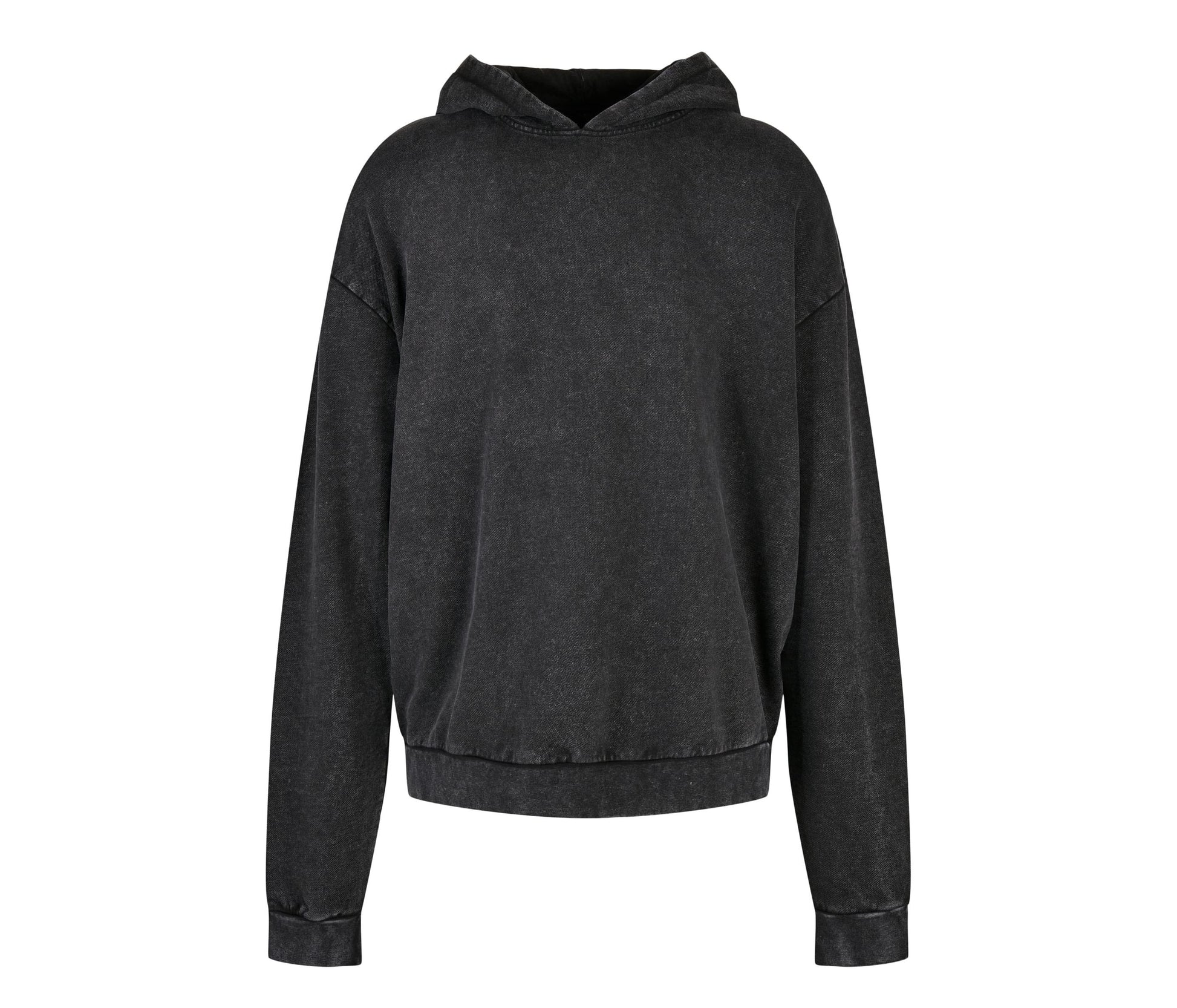 Sweat Capuche Décoloré - Black