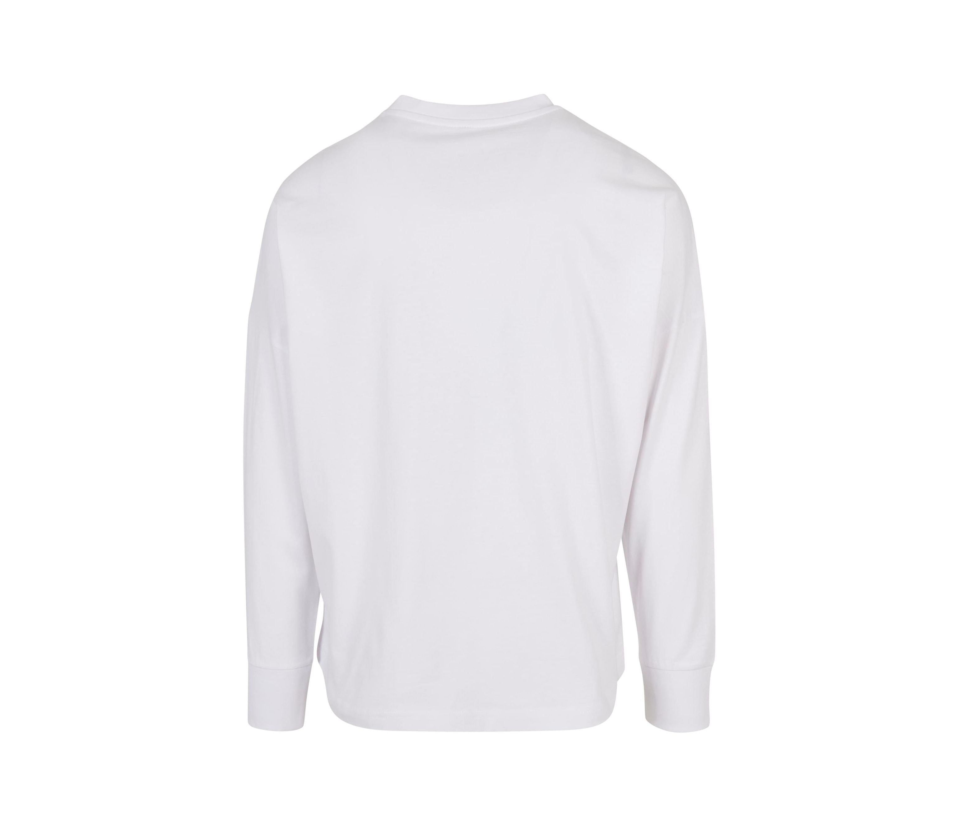 Tee-Shirt Col Rond Ample - White