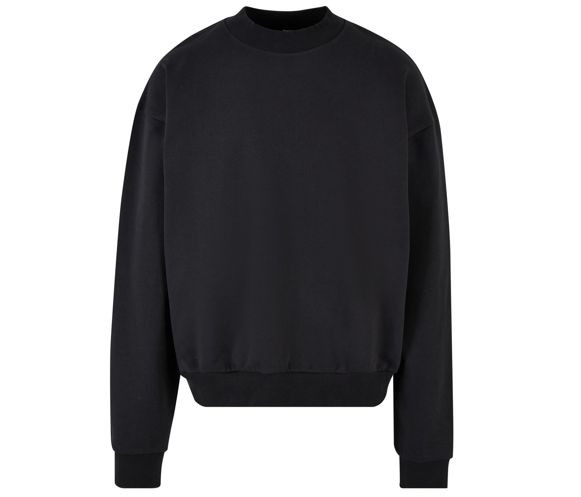 Sweat Col Rond Lourd - Black