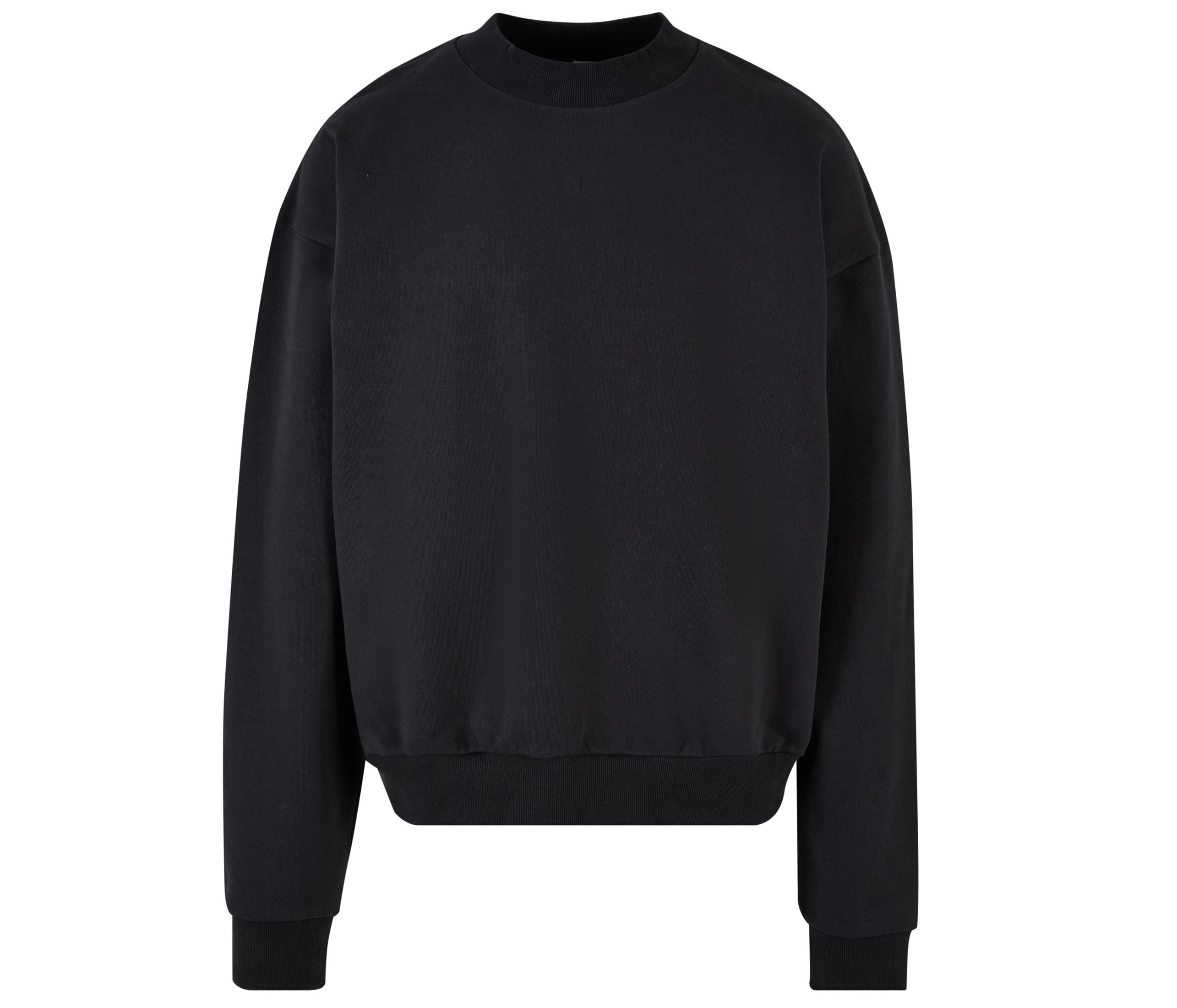 Sweat Col Rond Lourd - Black