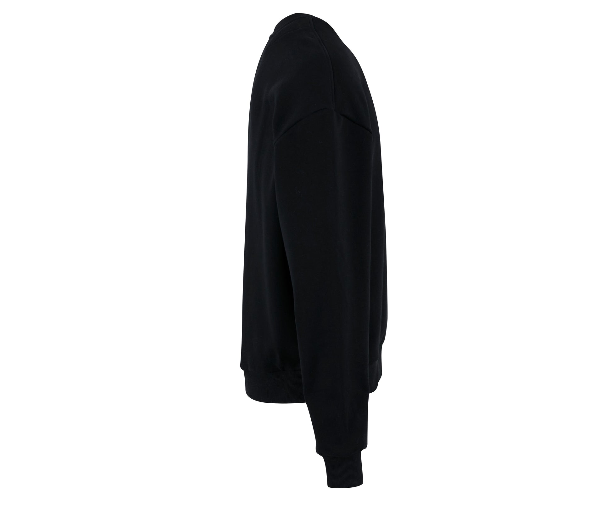 Sweat Col Rond Lourd - Black