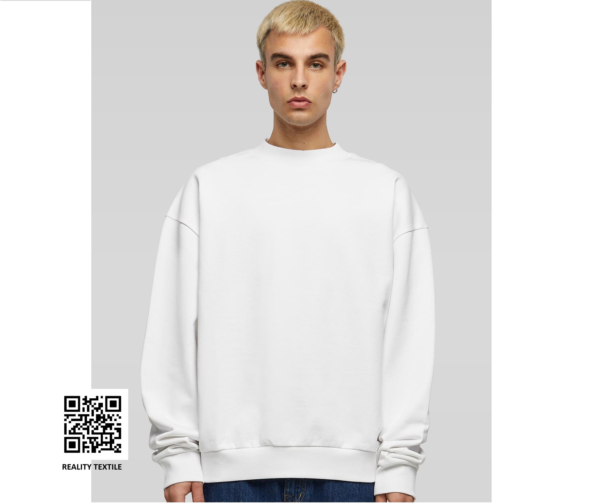 Sweat col rond lourd