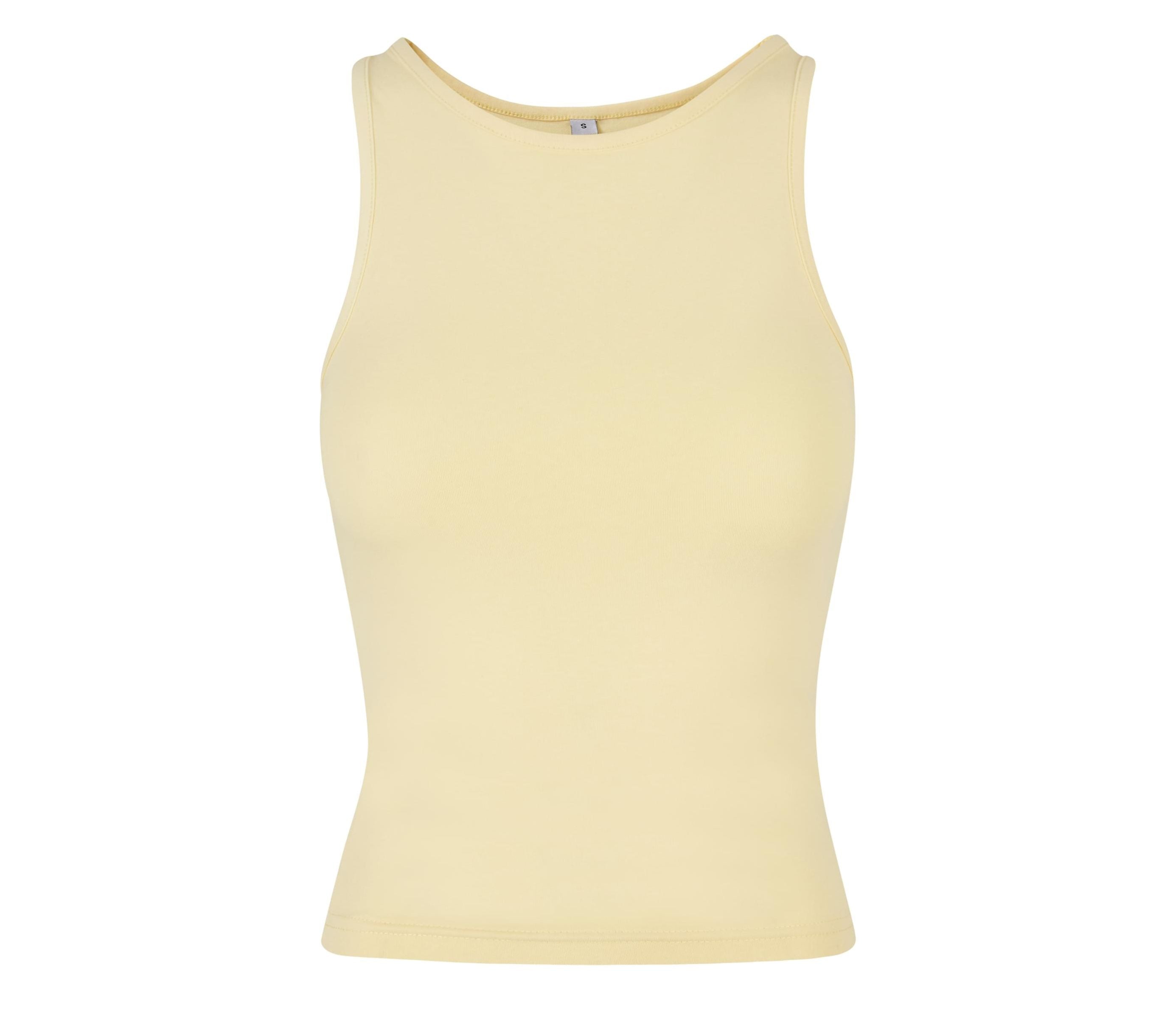 Débardeur Dos Nageur - Soft Yellow