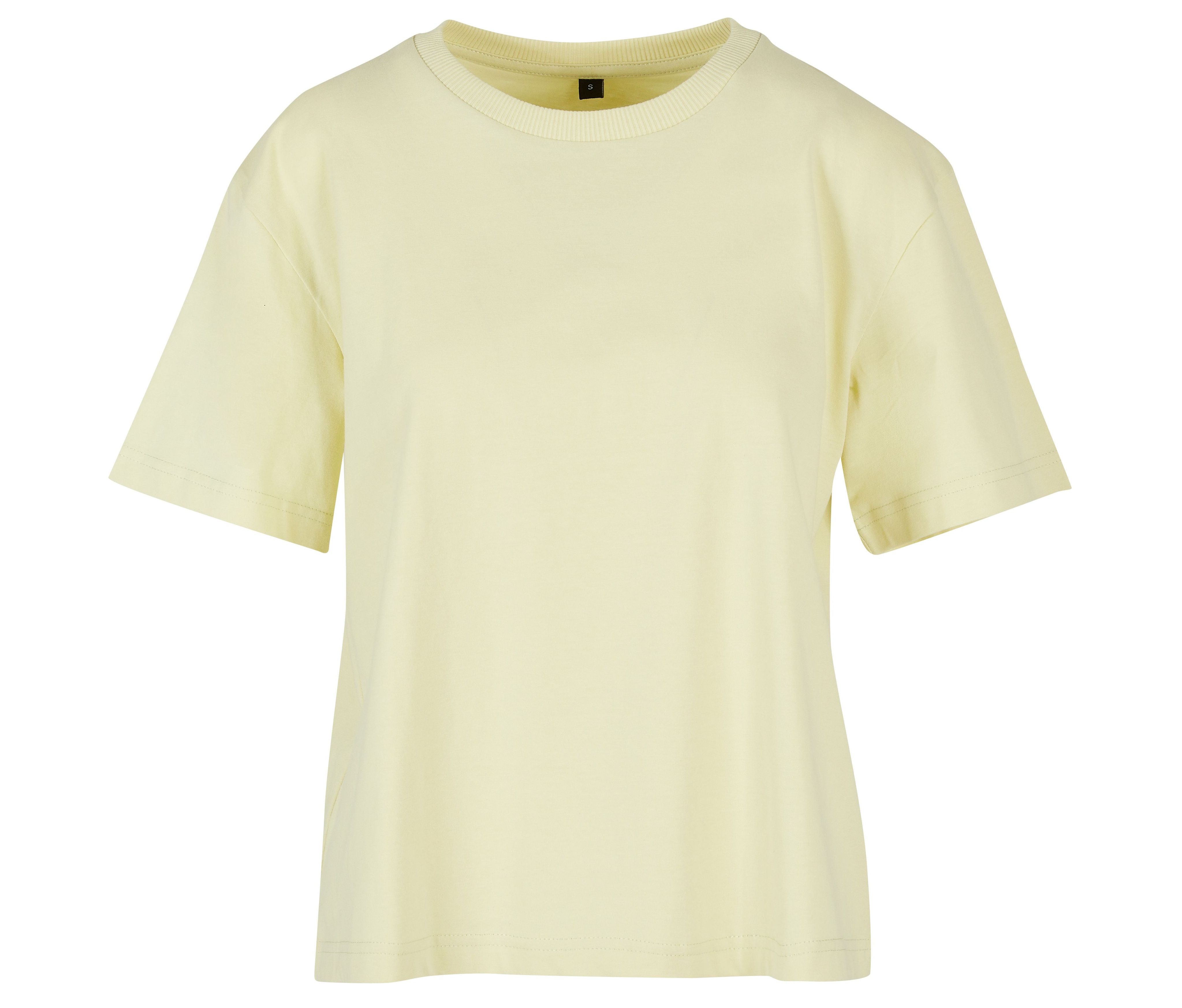 Tee-Shirt Oversize Femme - Soft Yellow