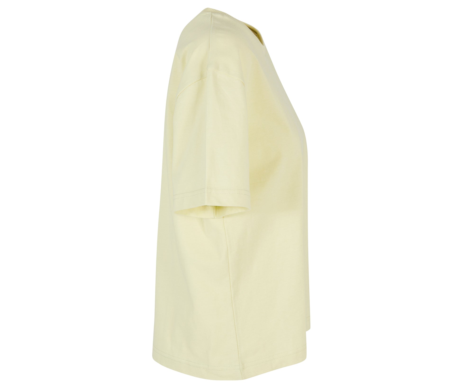 Tee-Shirt Oversize Femme - Soft Yellow