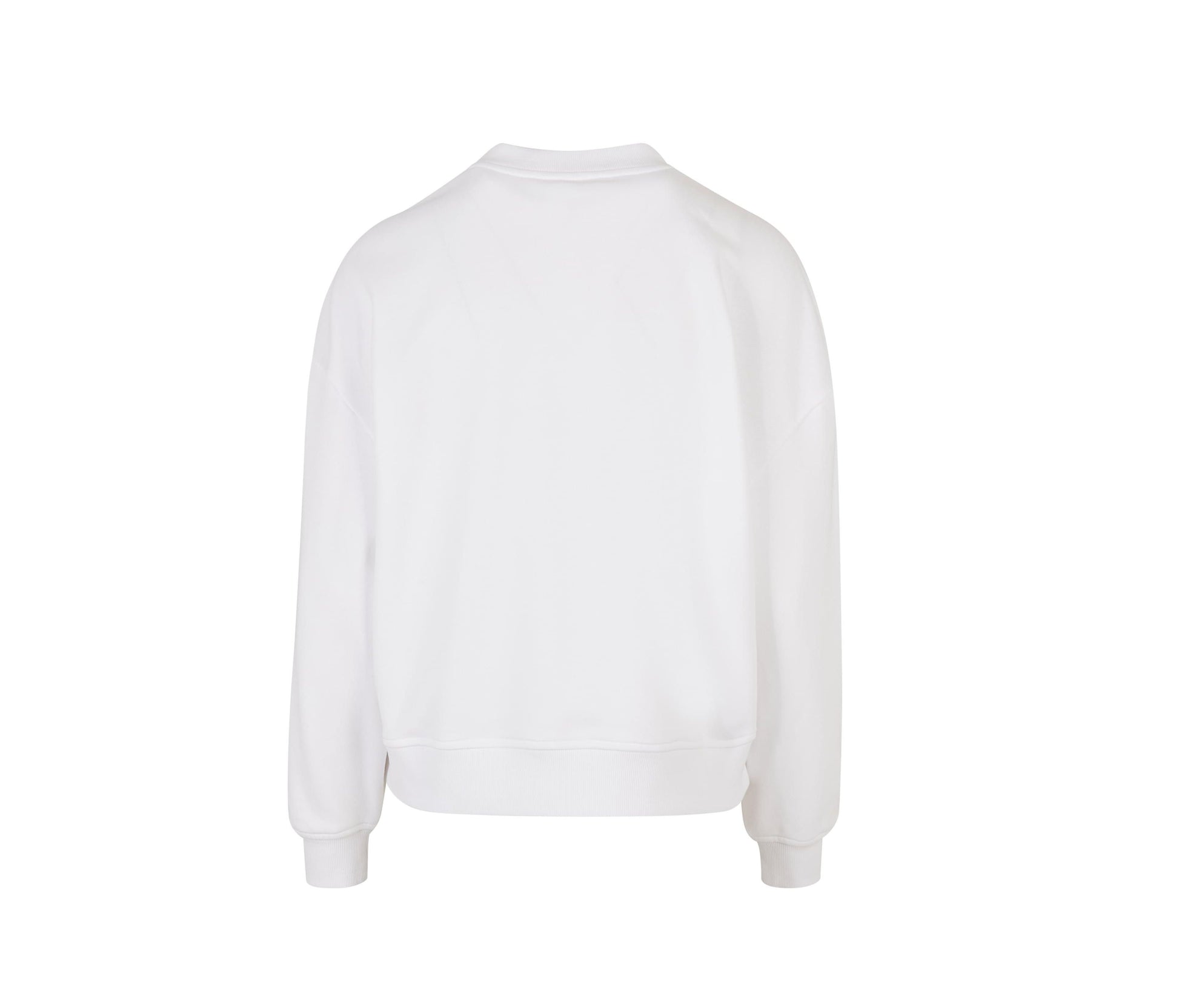 Sweat Col Rond Femme - White