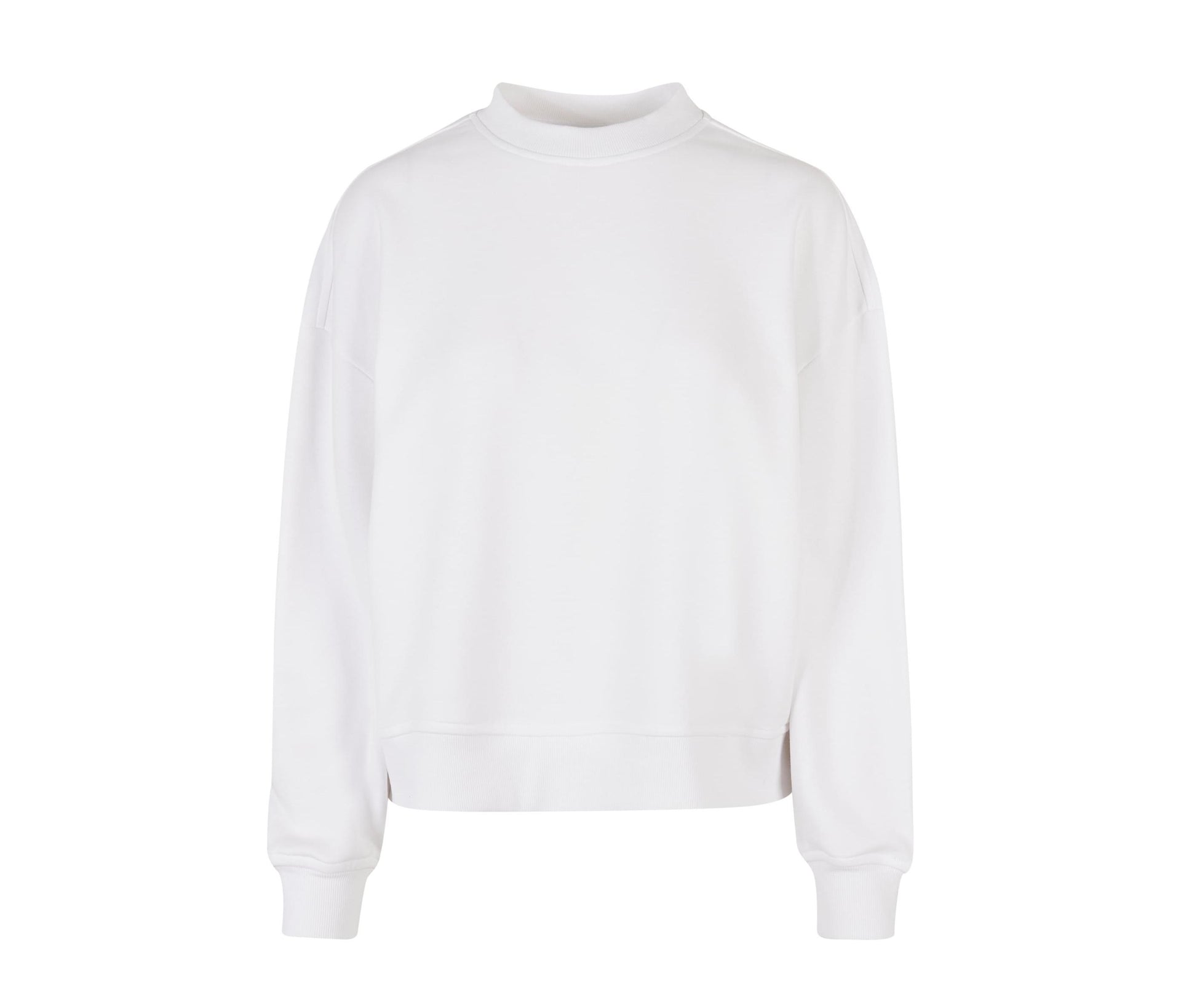 Sweat Col Rond Femme - White