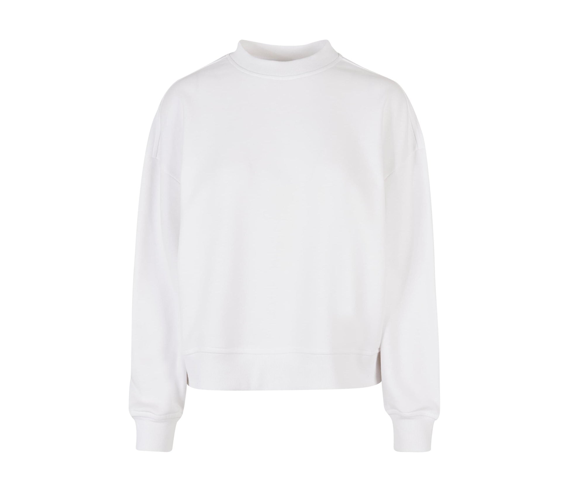 Sweat Col Rond Femme - White