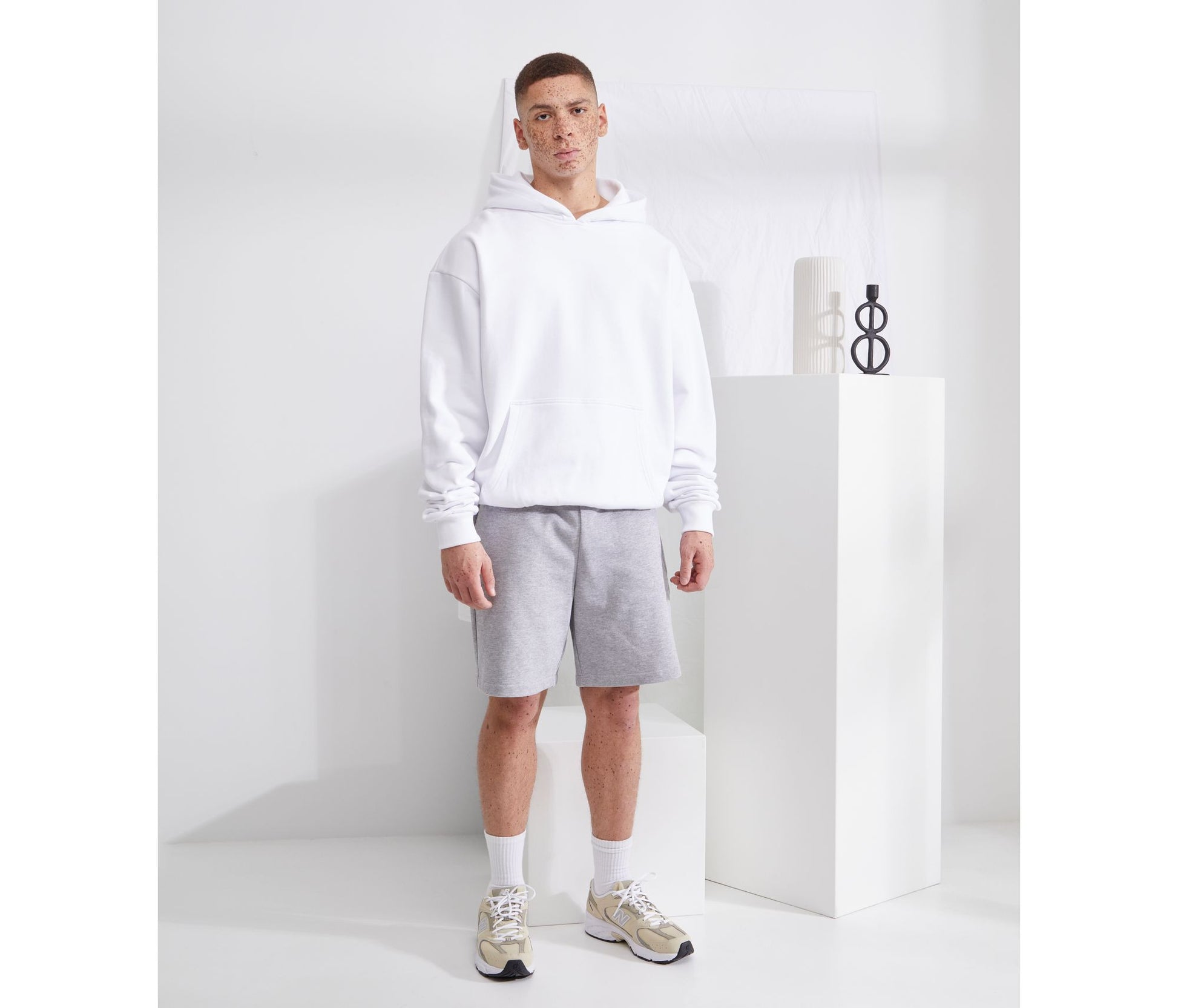 Short molletonné homme