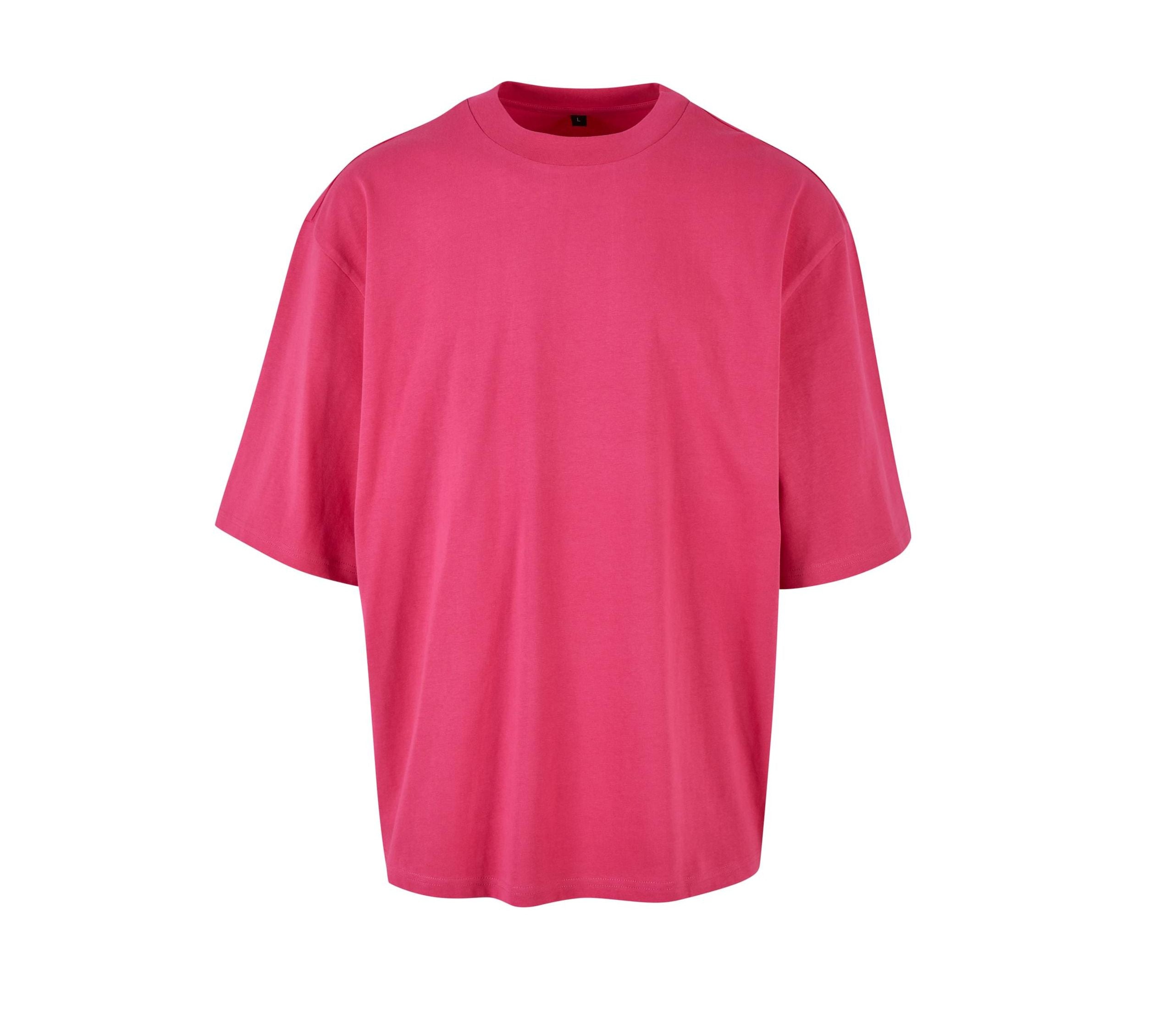 Tee-Shirt Oversize Manches Mi-Longues - Hibiskus Pink