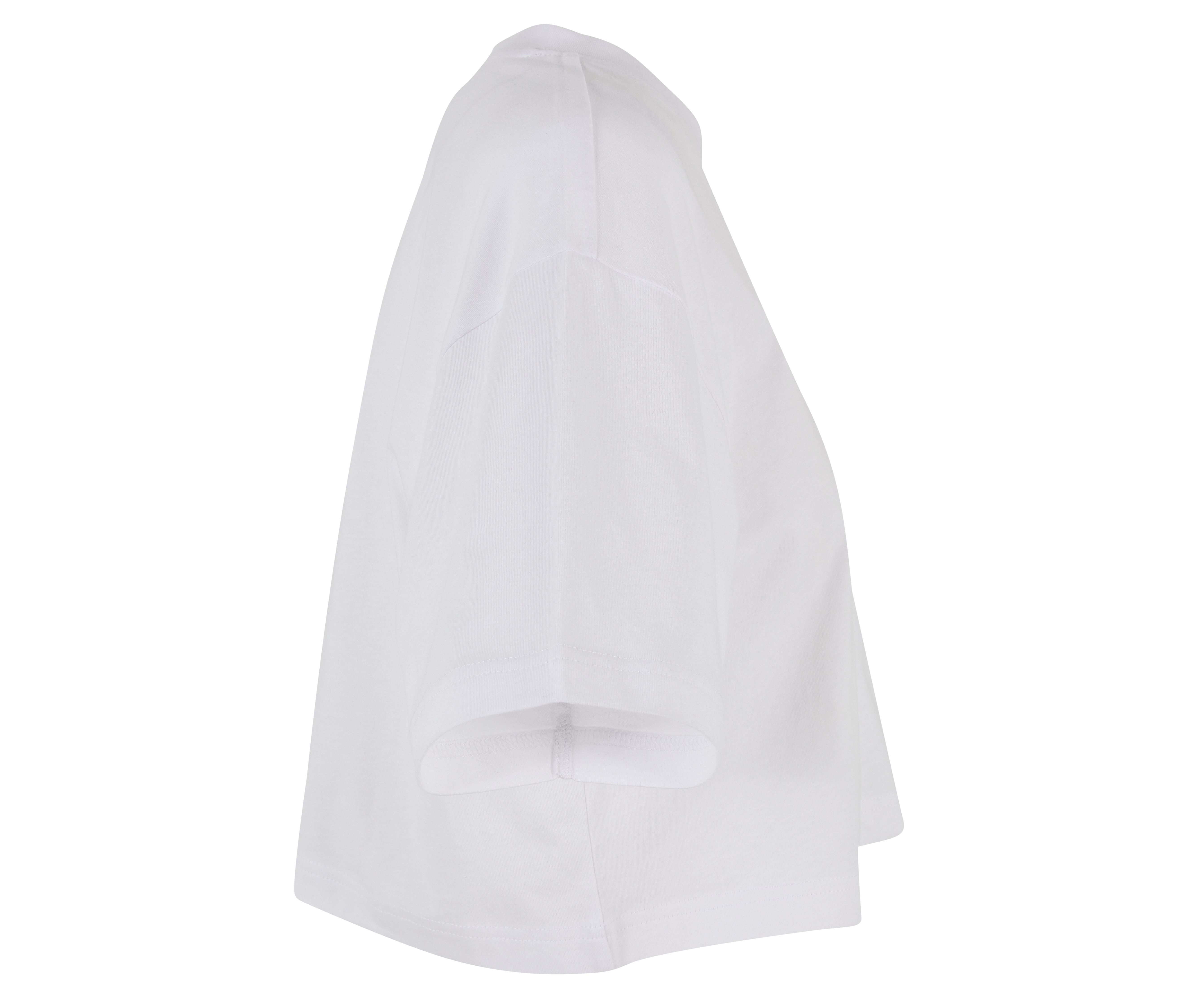 Tee-Shirt Court Femme - White