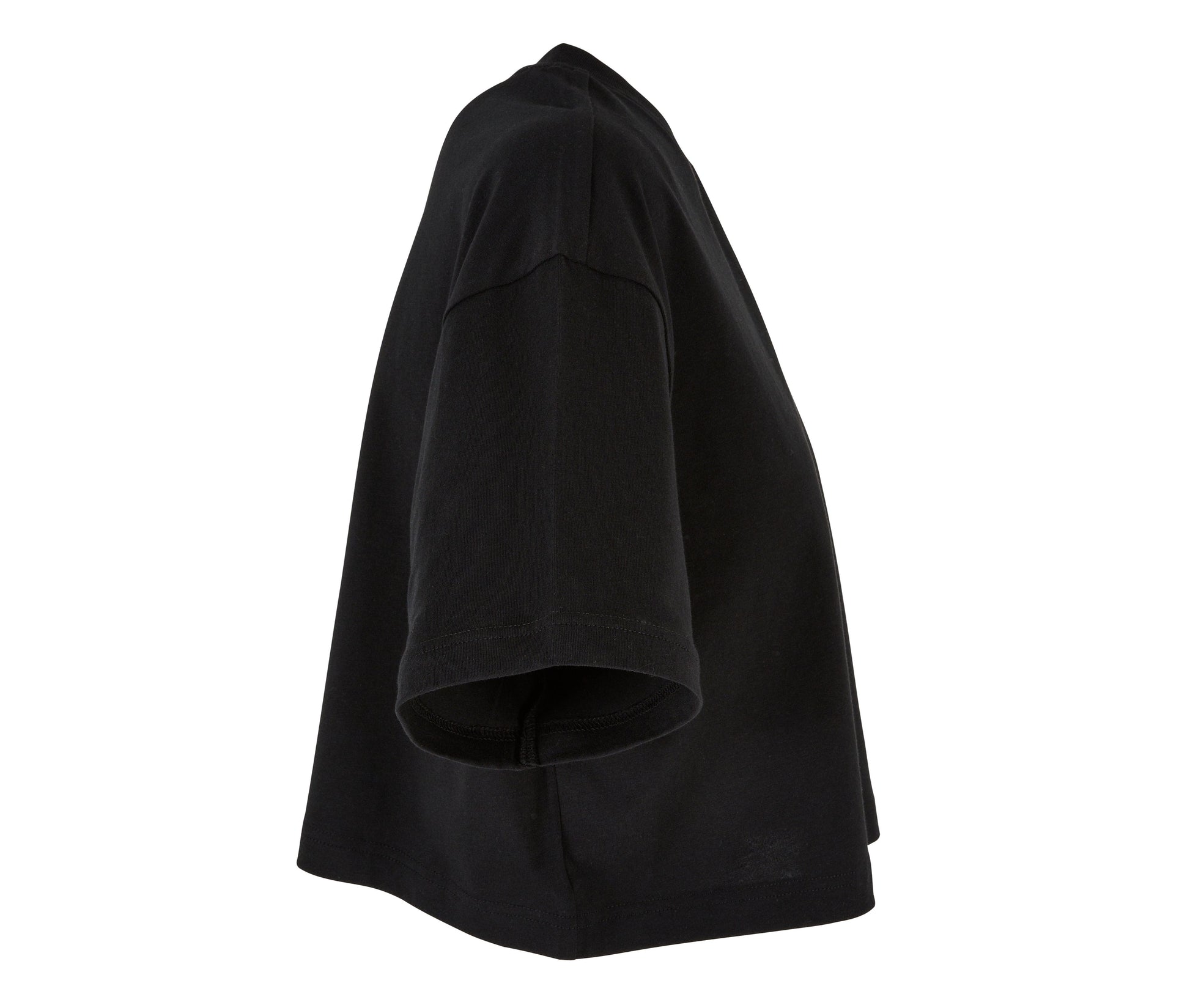 Tee-Shirt Court Femme - Black