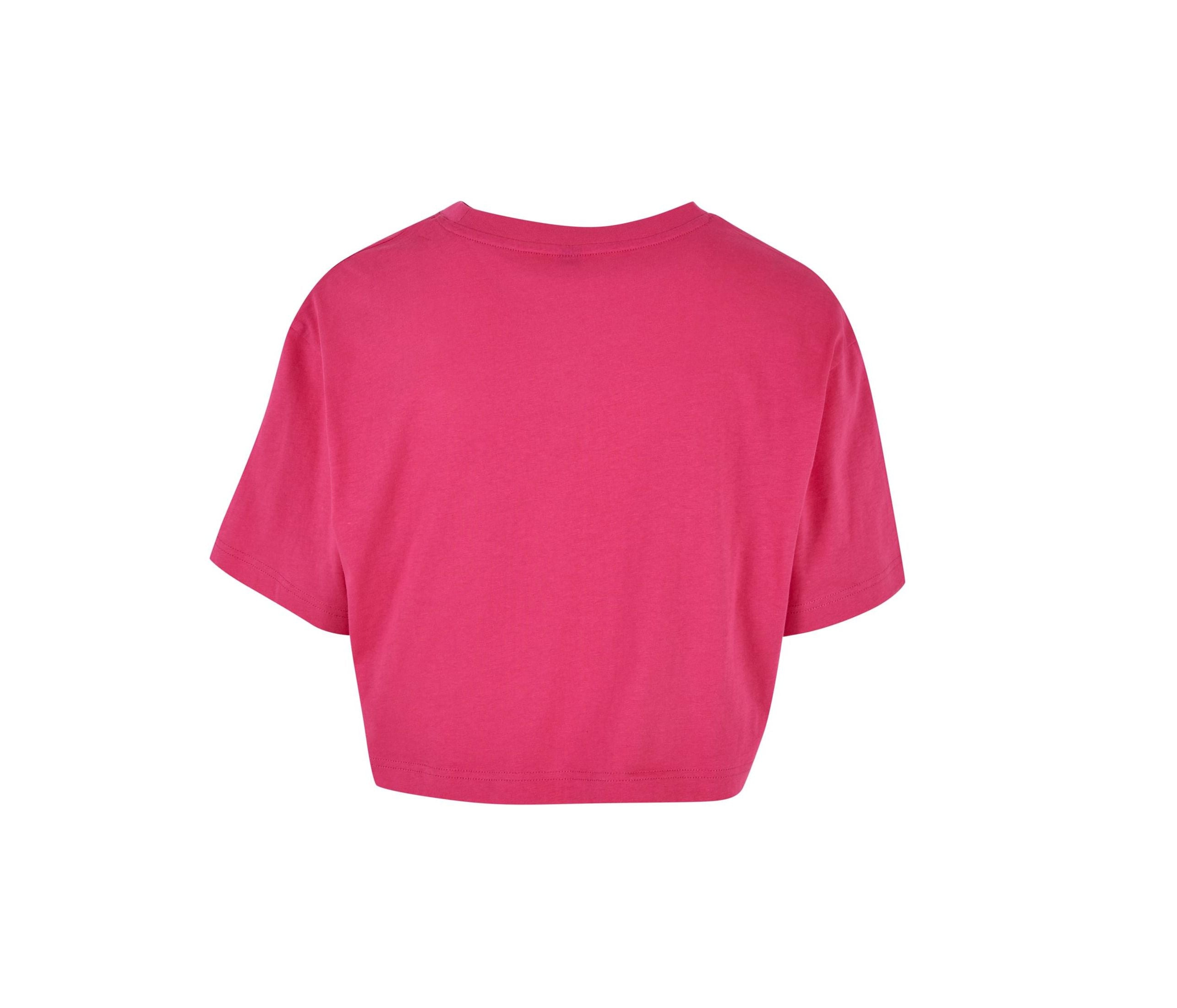 Tee-Shirt Court Femme - Hibiskus Pink