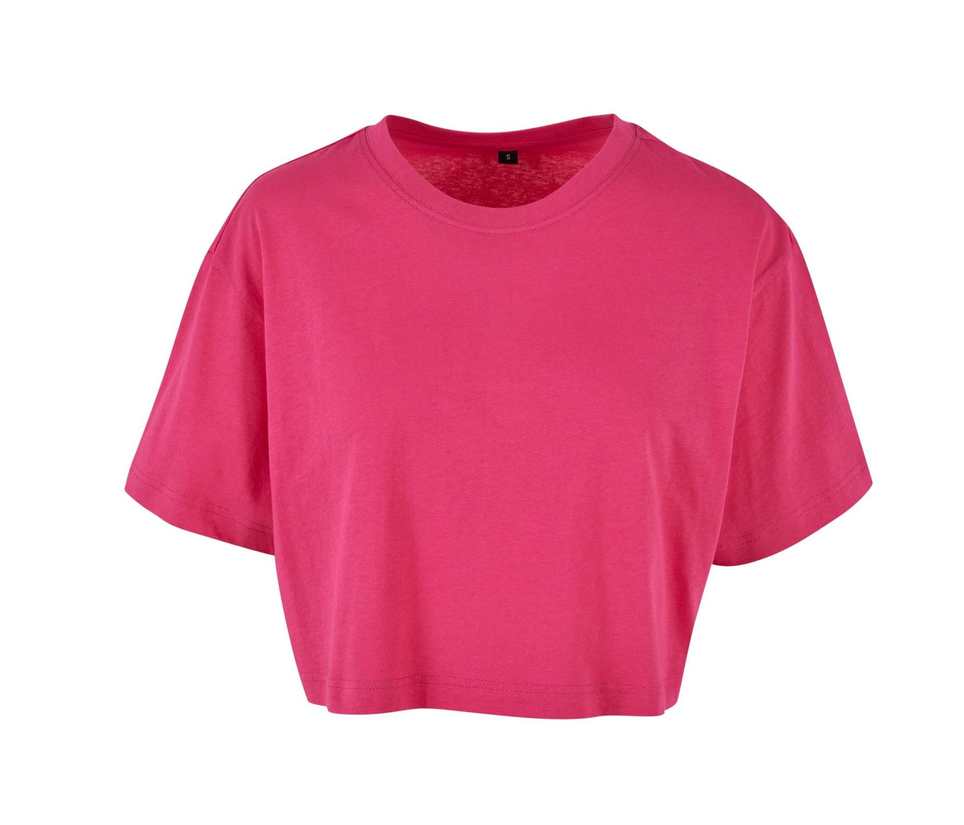 Tee-Shirt Court Femme - Hibiskus Pink