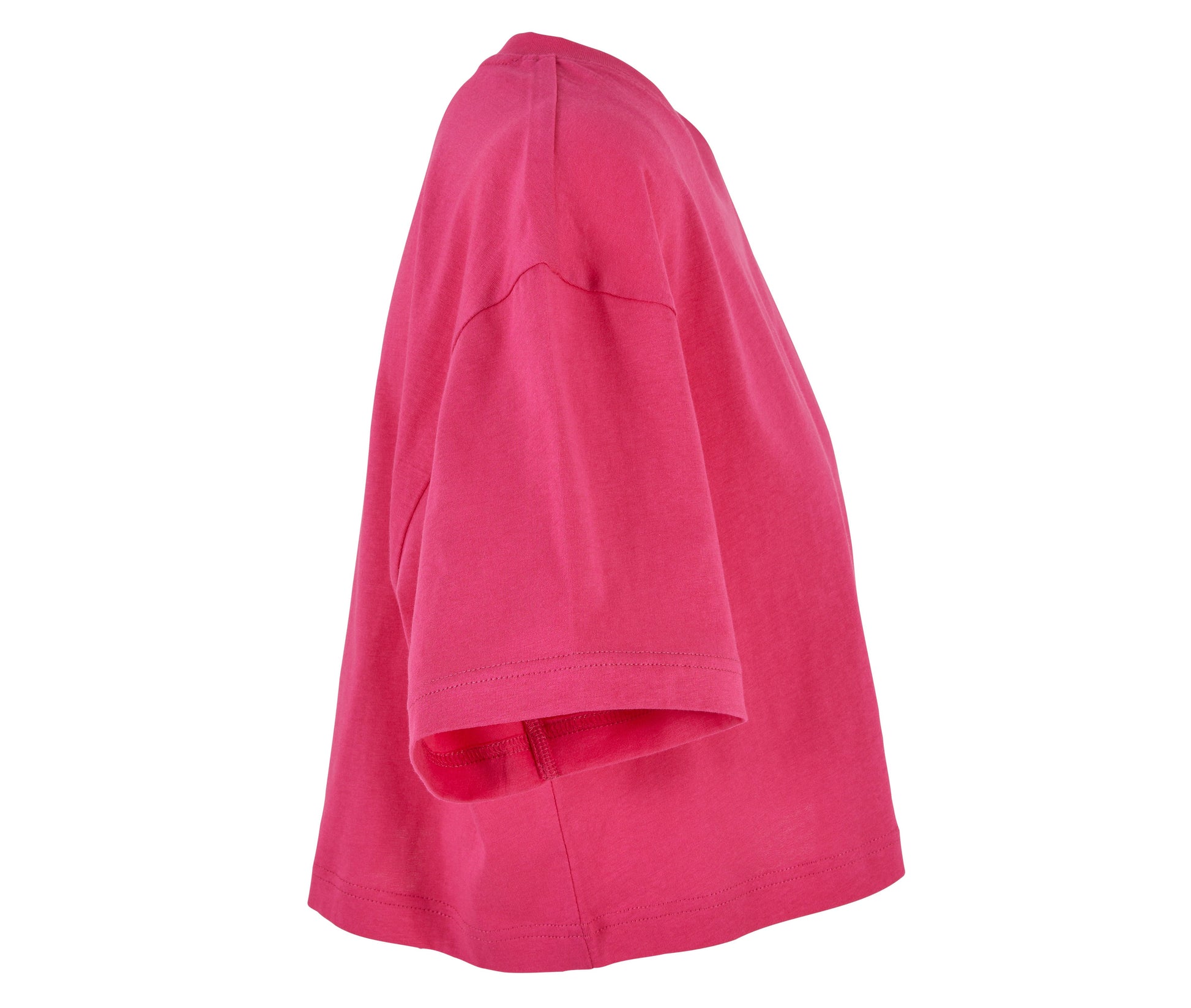 Tee-Shirt Court Femme - Hibiskus Pink