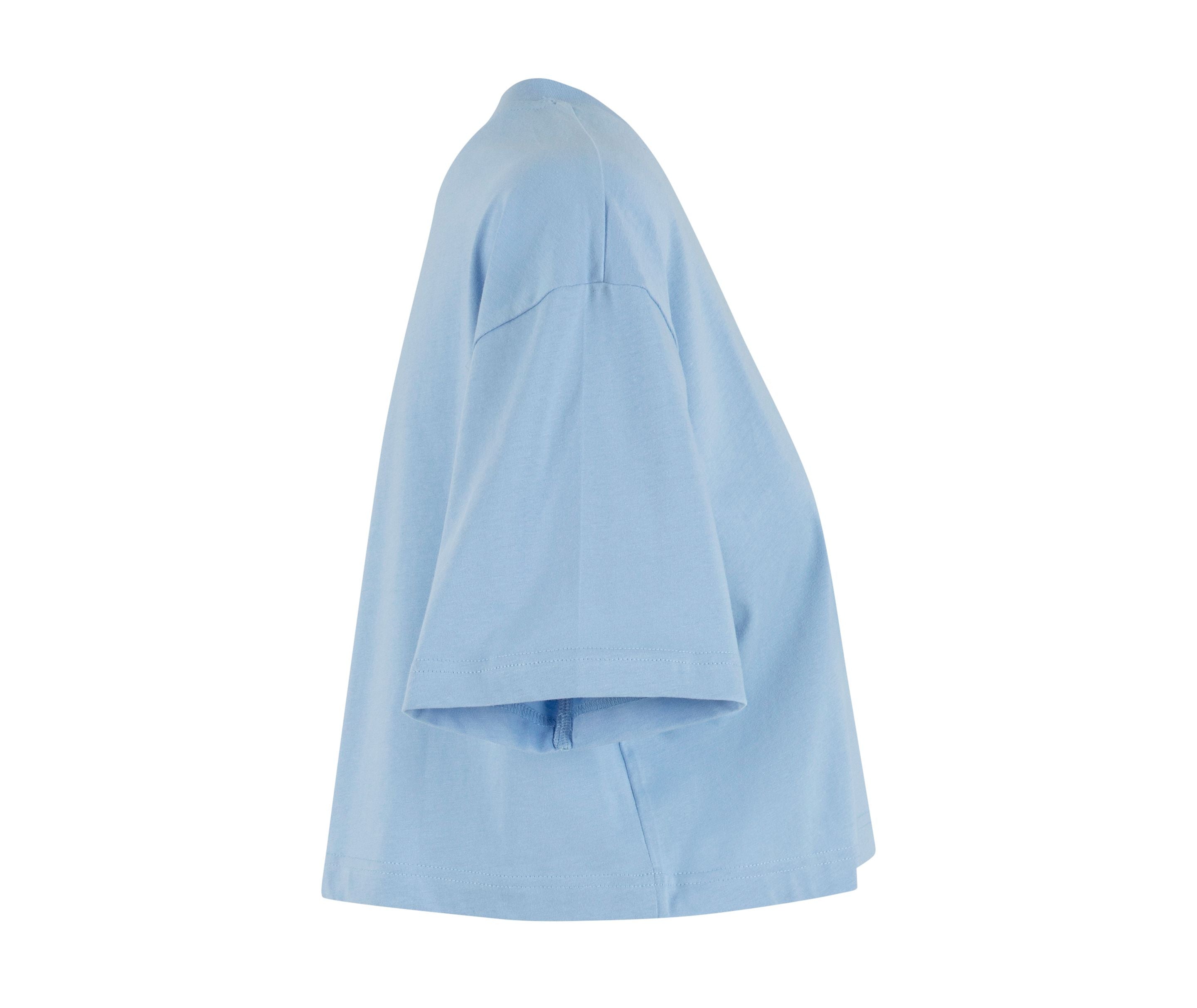 Tee-Shirt Court Femme - Powder Blue