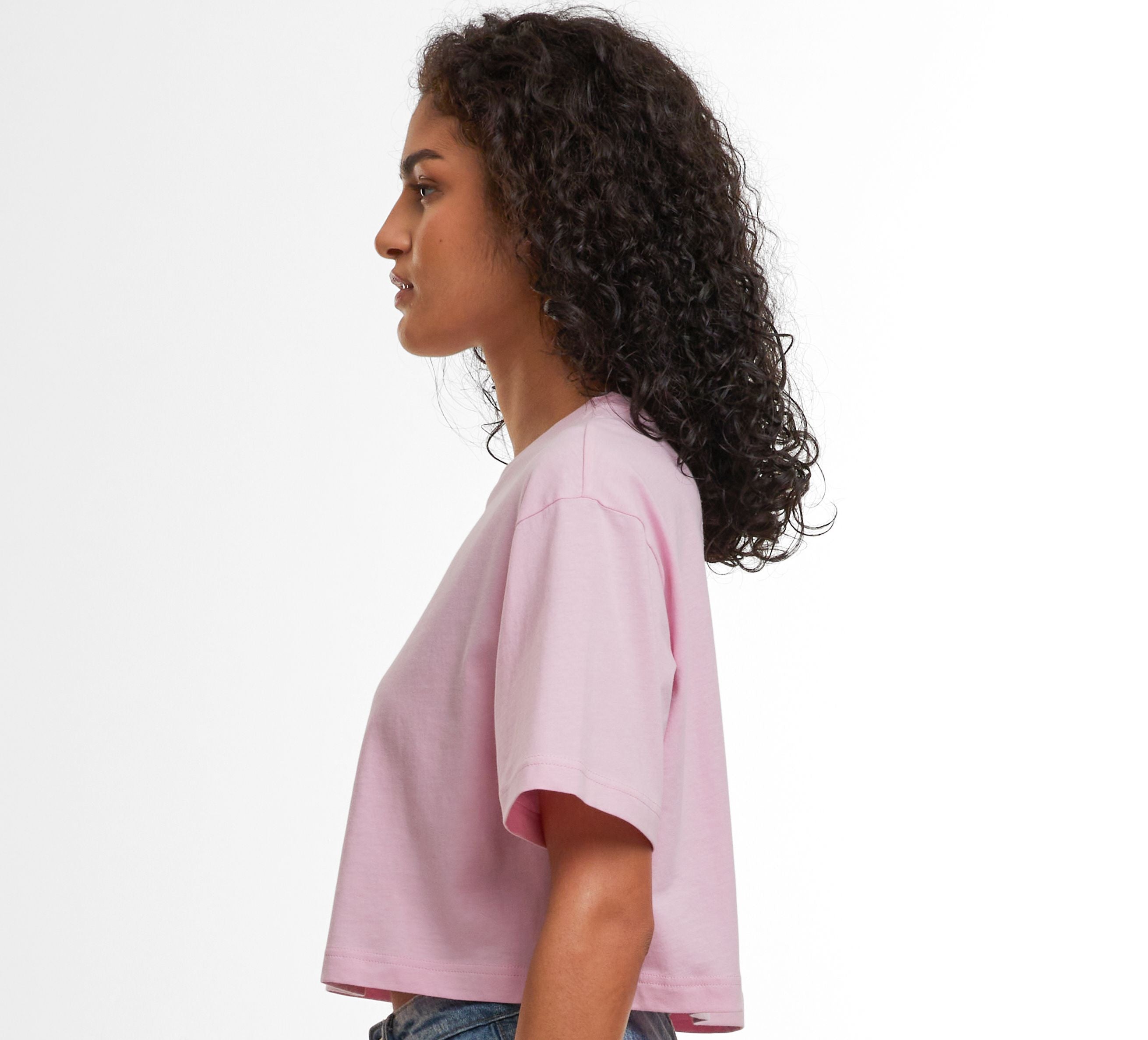 Tee-shirt court femme