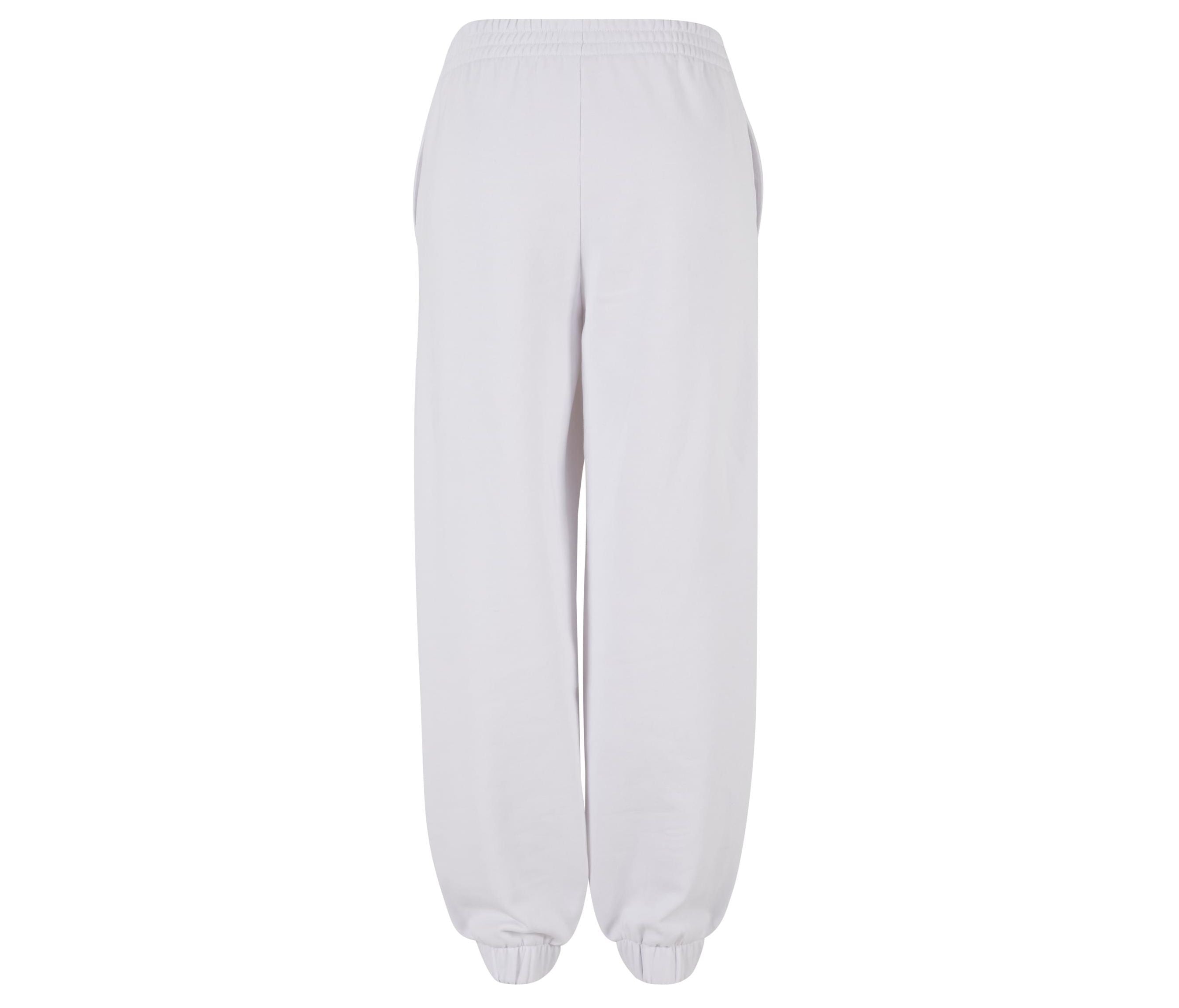 Jogging Femme Taille Haute - White