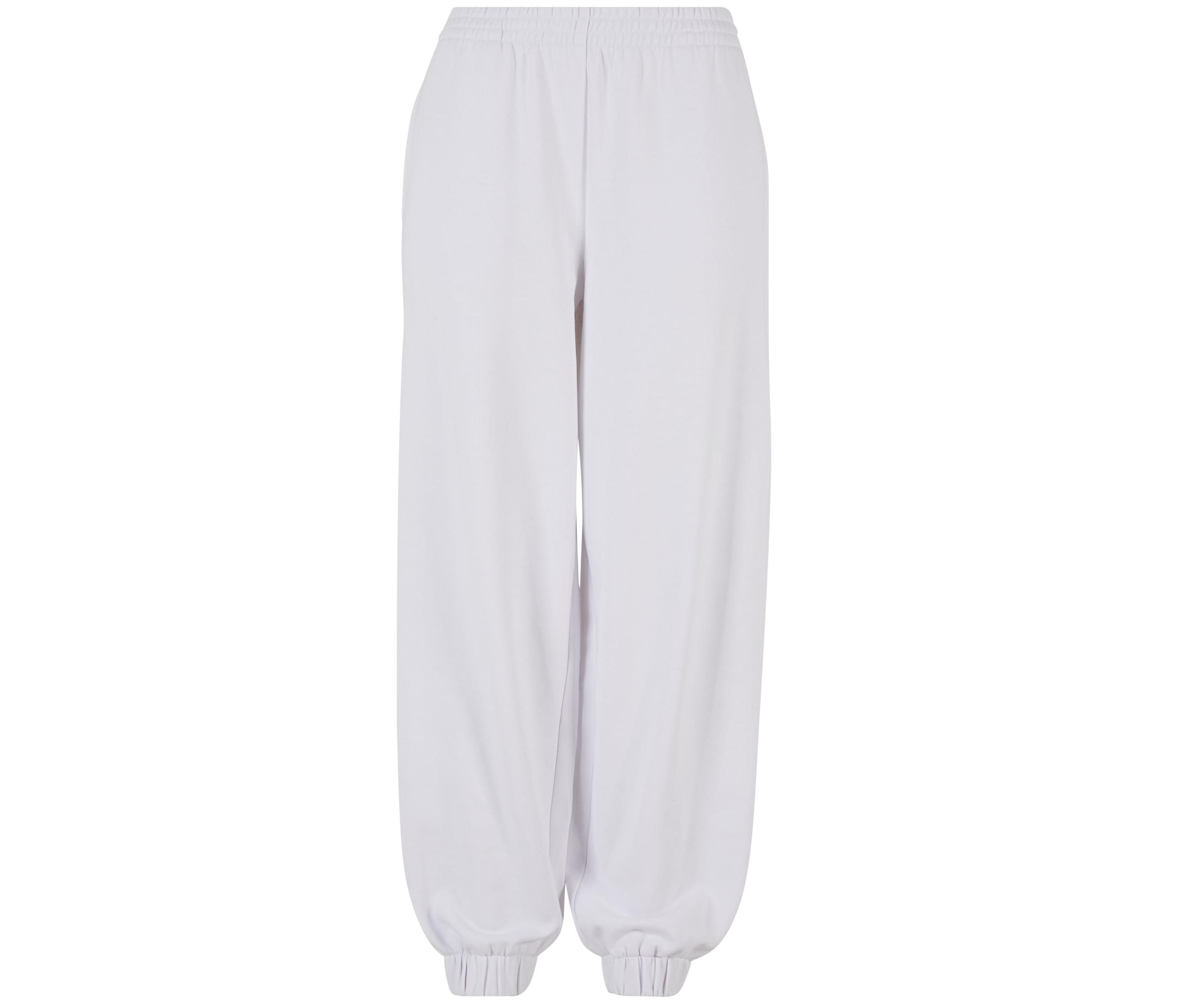 Jogging Femme Taille Haute - White