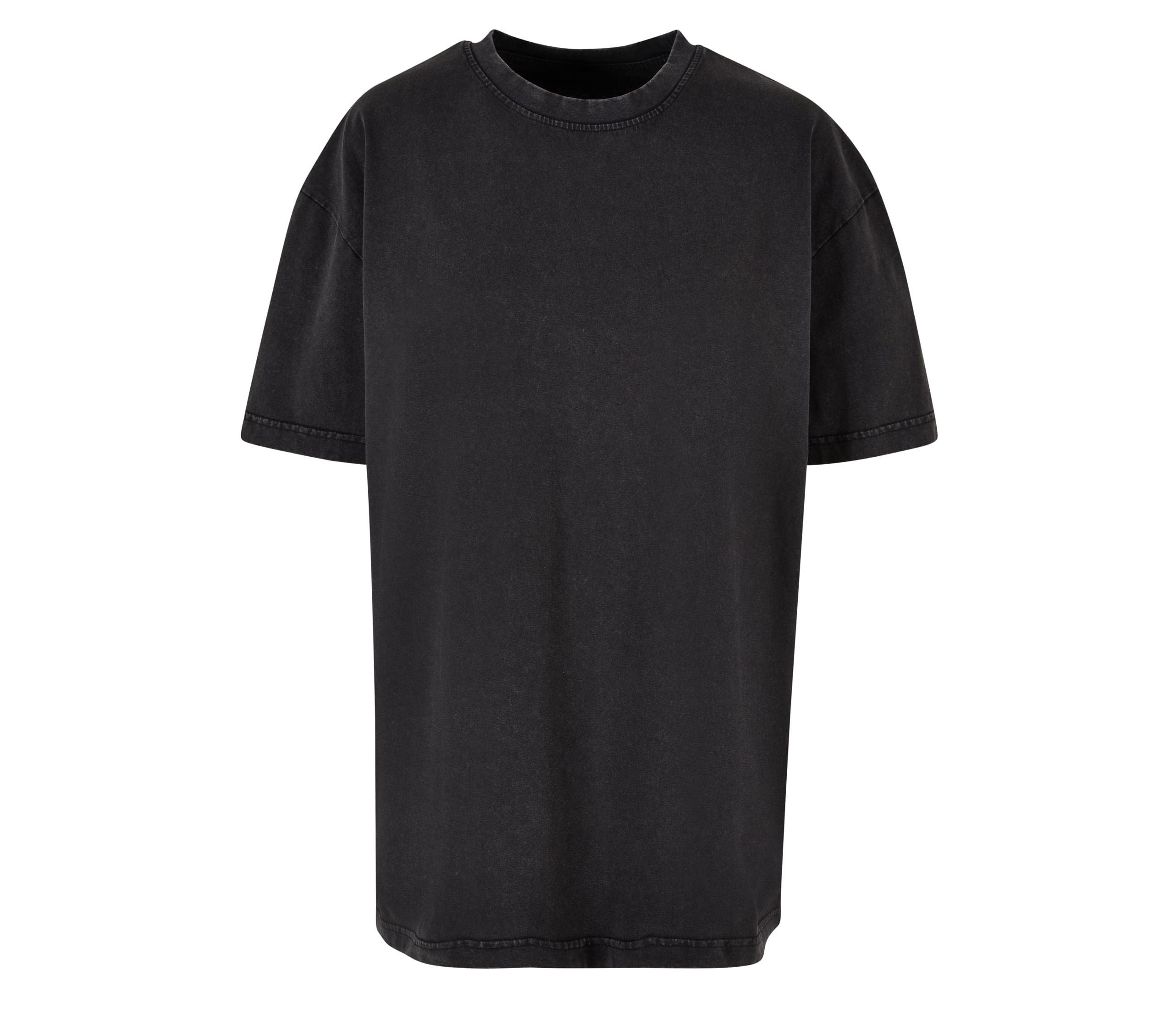 Tee-Shirt Femme Délavé - Black