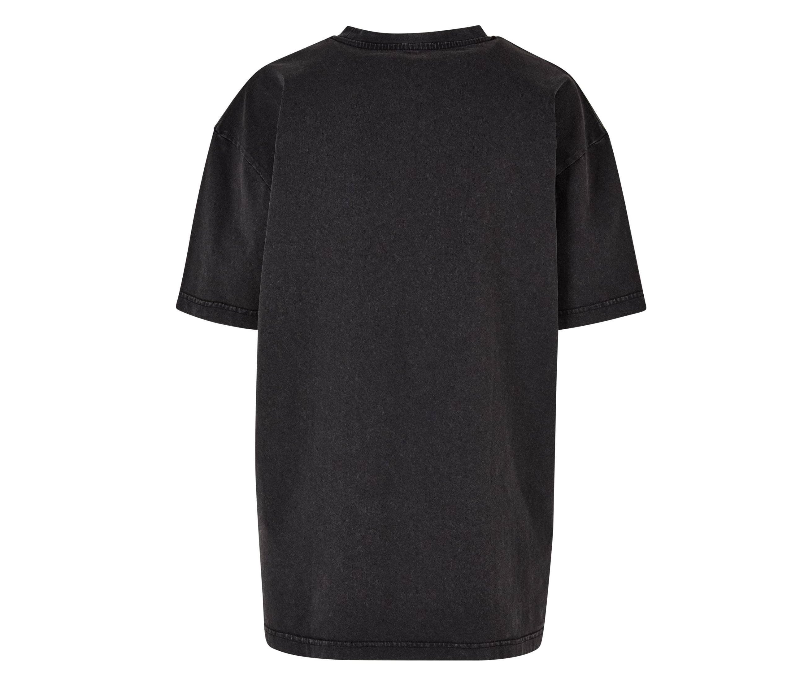 Tee-Shirt Femme Délavé - Black