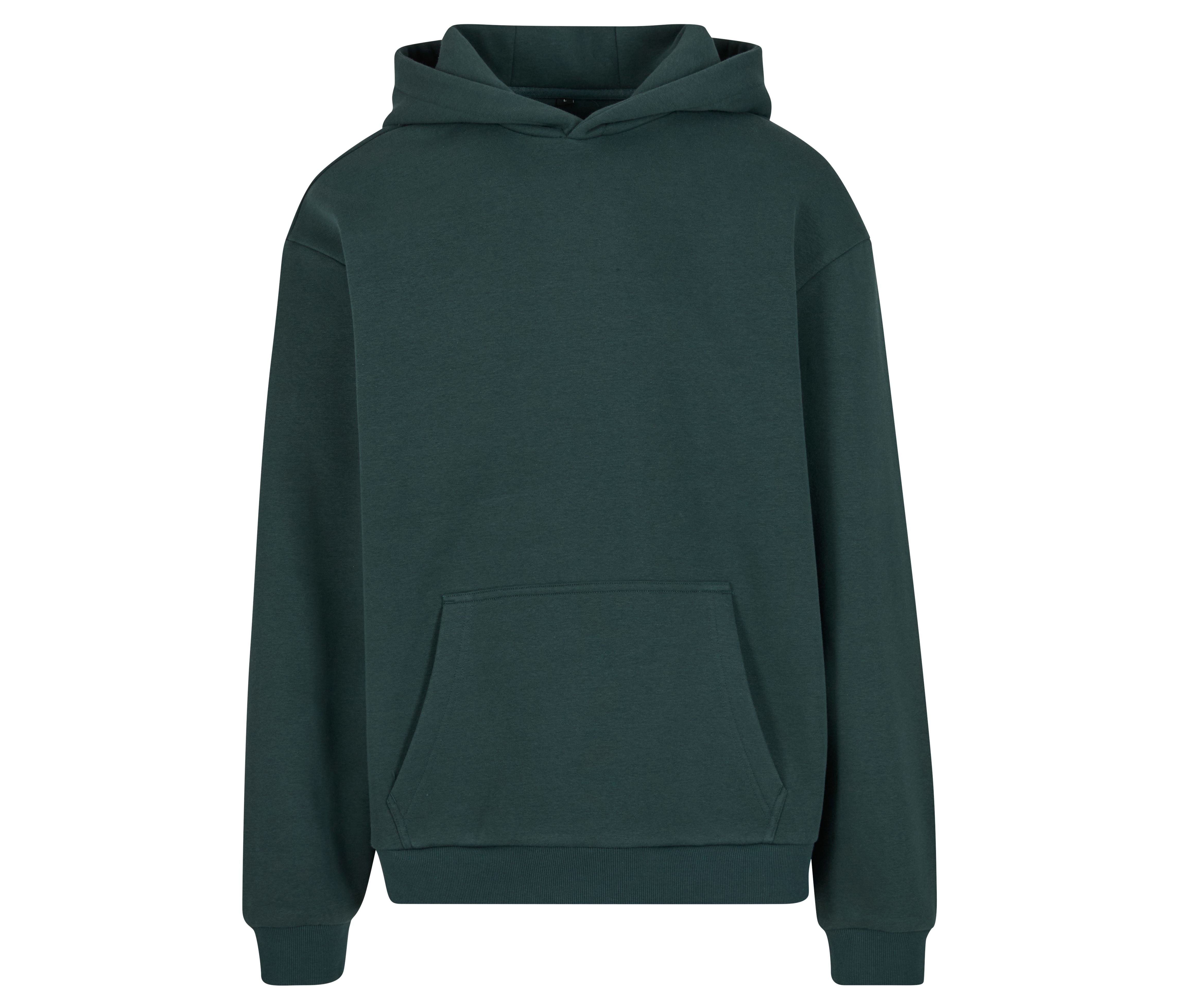 Sweat Capuche Au Toucher Doux - Bottle Green
