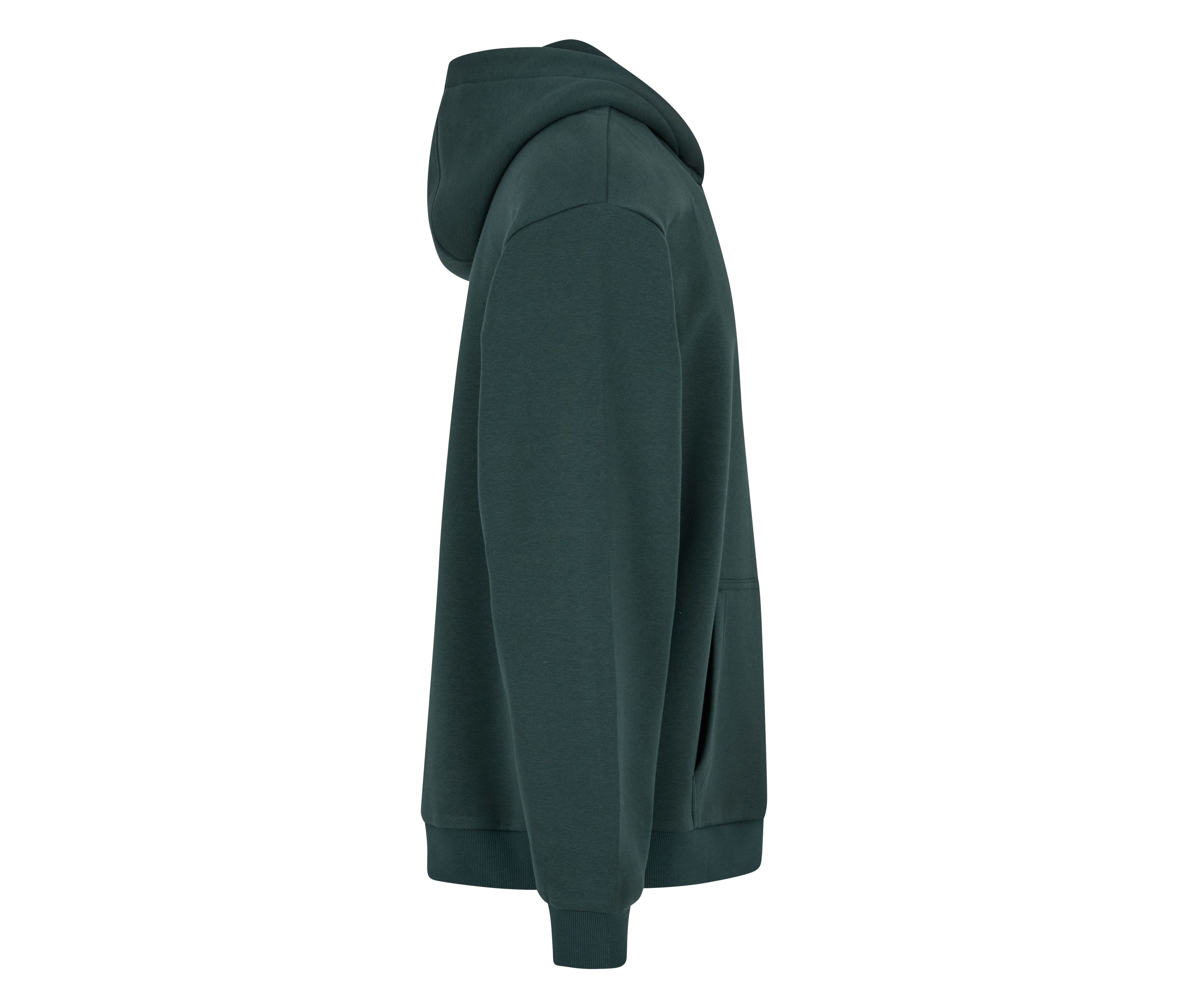 Sweat Capuche Au Toucher Doux - Bottle Green