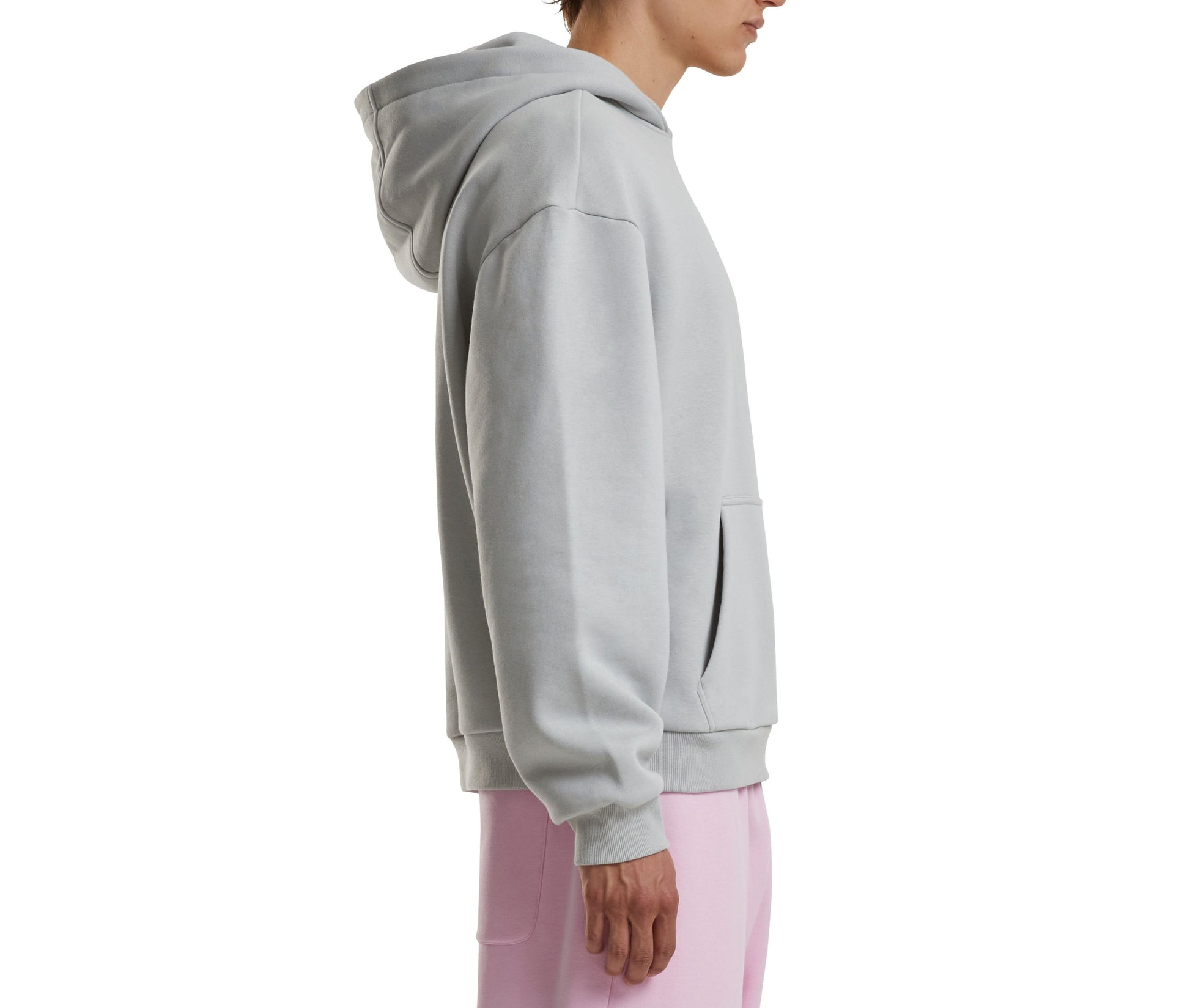 Sweat Capuche Au Toucher Doux - Light Asphalt