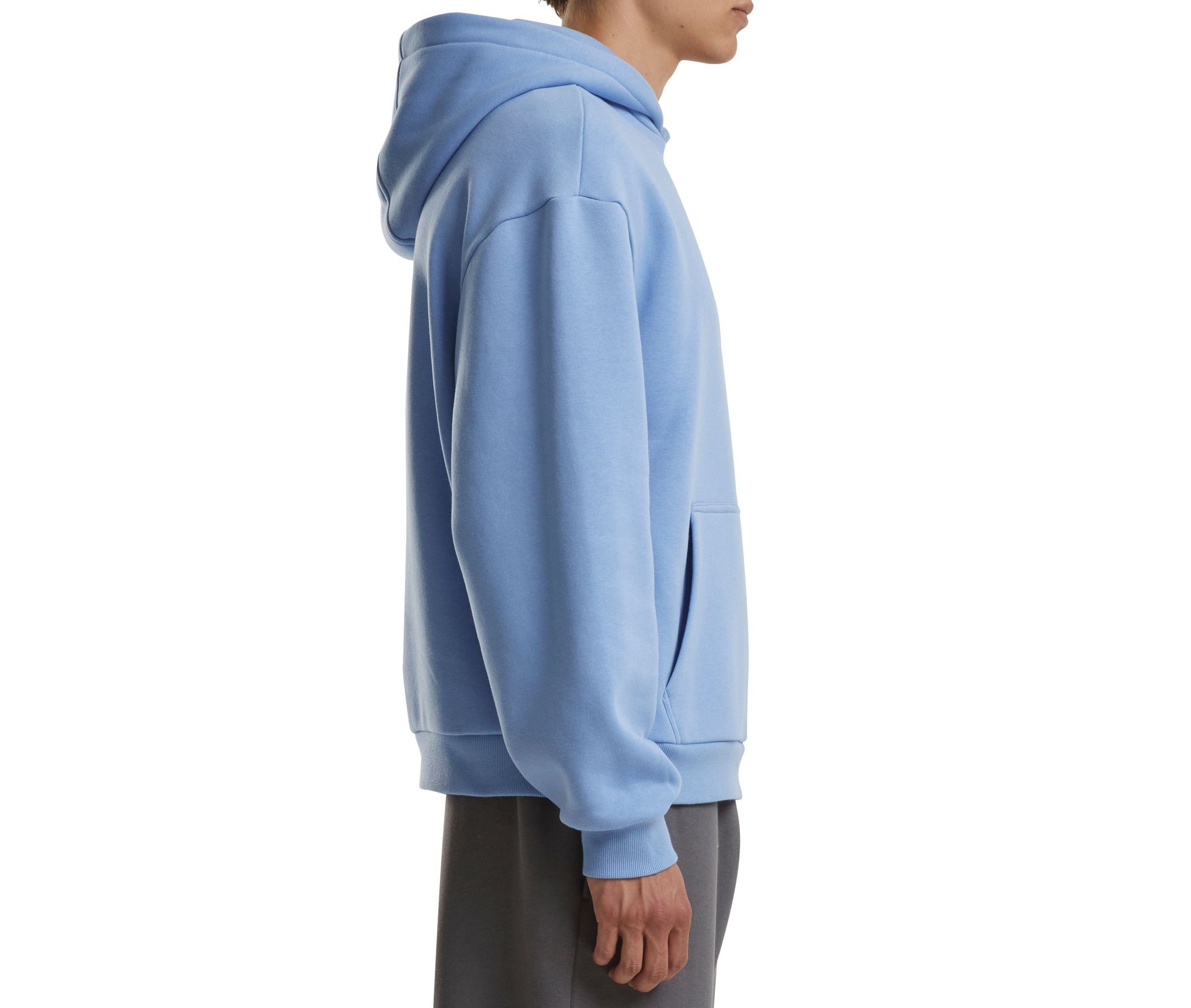 Sweat Capuche Au Toucher Doux - Powder Blue
