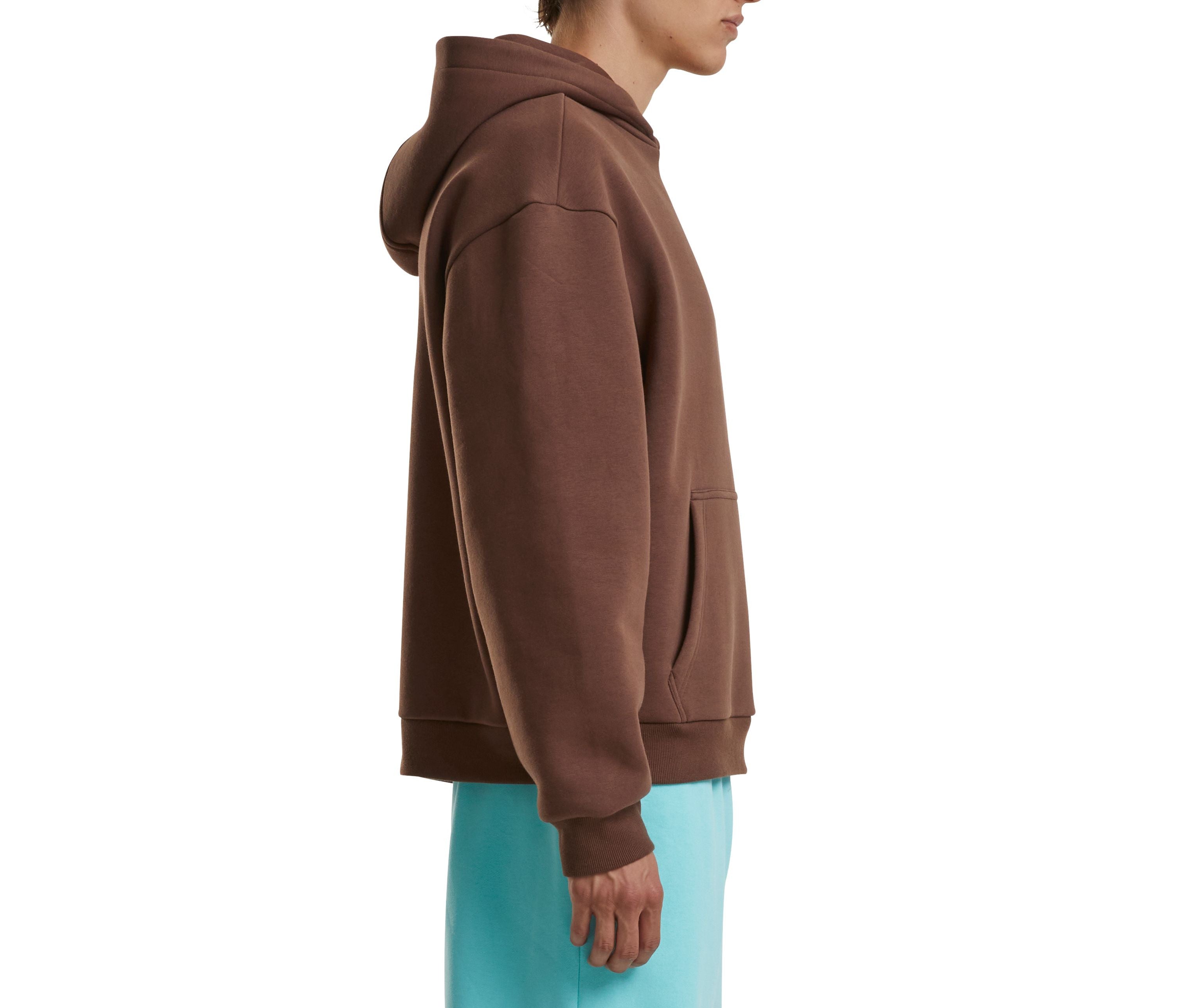 Sweat Capuche Au Toucher Doux - Chocolate Brown