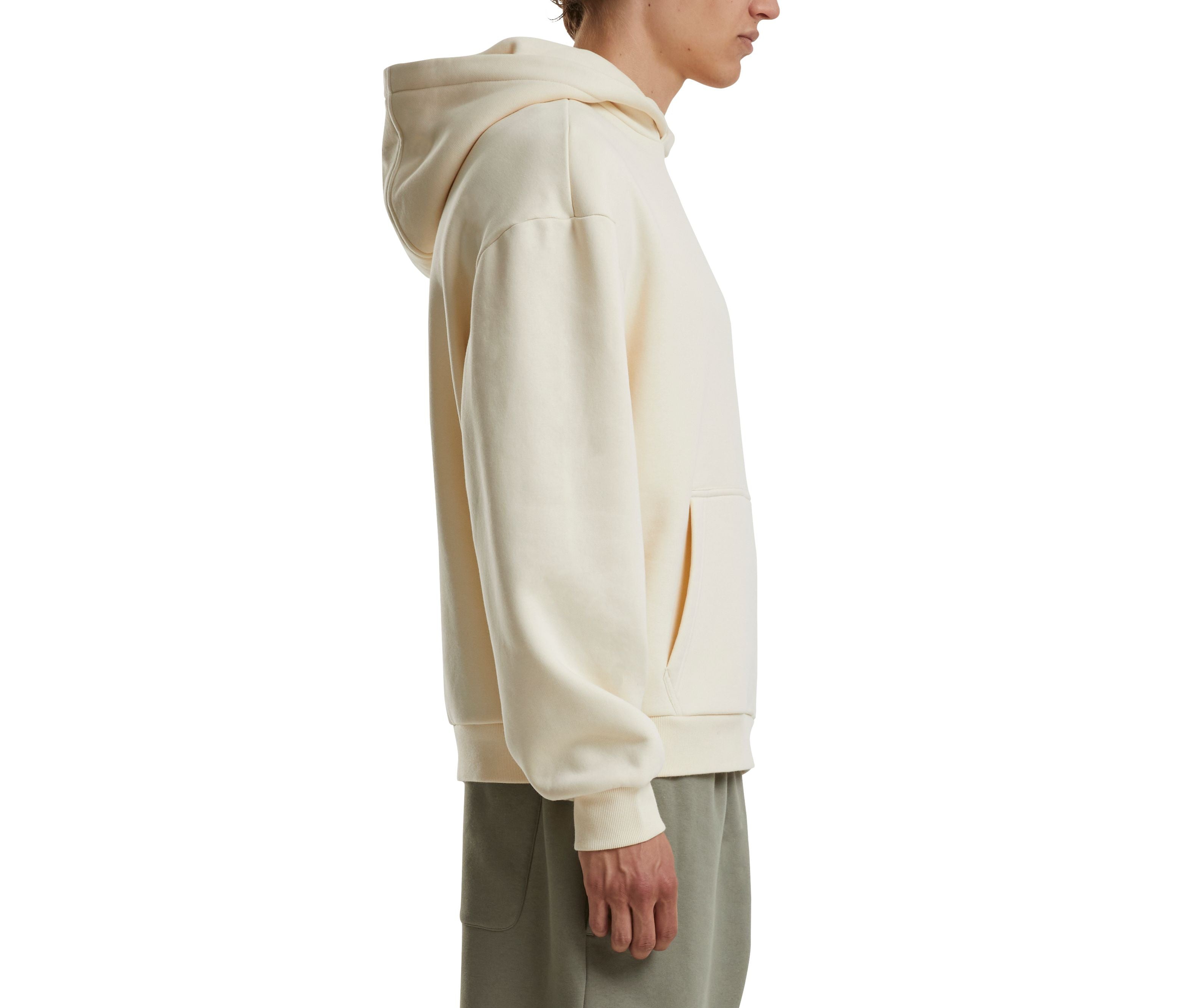 Sweat Capuche Au Toucher Doux - White Sand