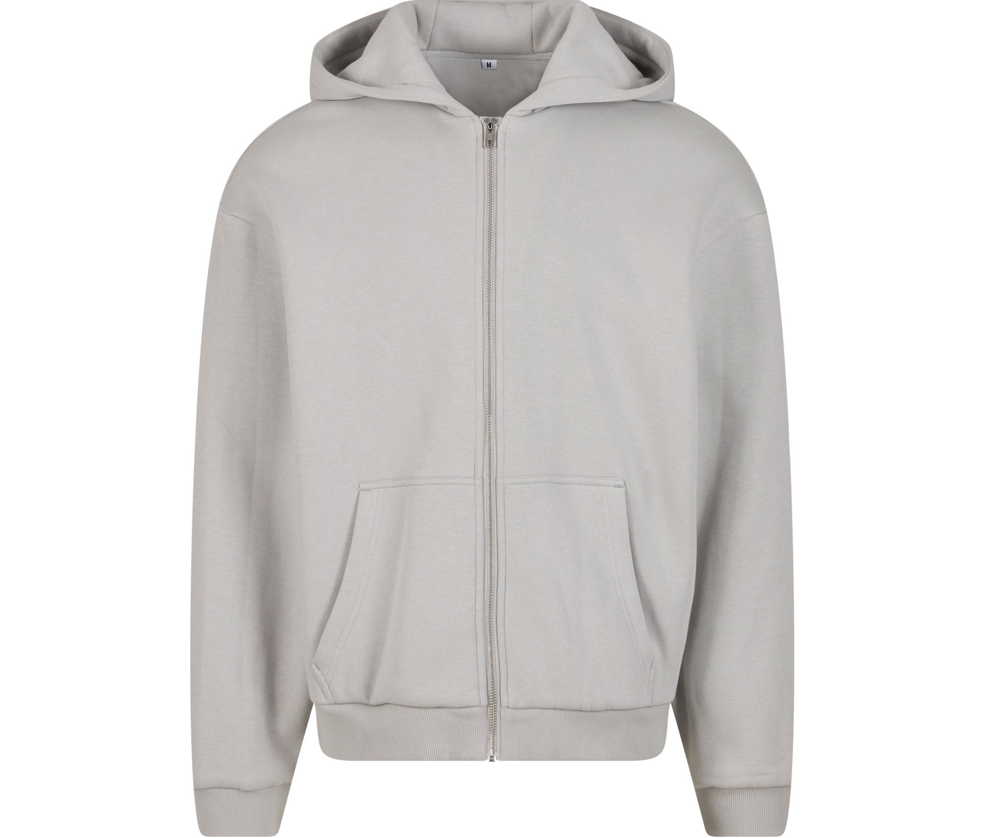 Fluffy Zip Hoody - Light Asphalt